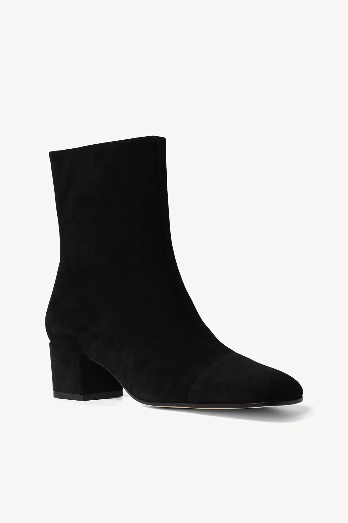 AIMEE SHORT BOOT | BLACK SUEDE - Image 3