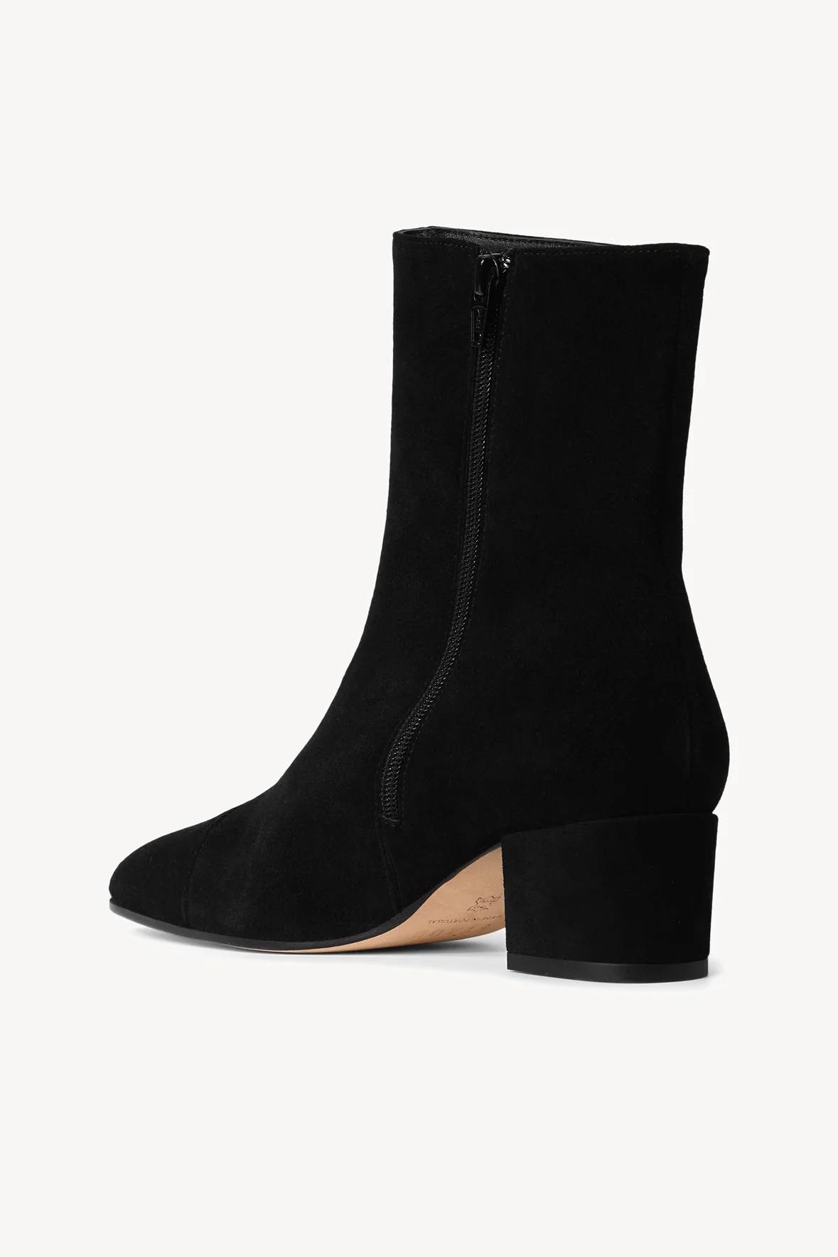 AIMEE SHORT BOOT | BLACK SUEDE - Image 5