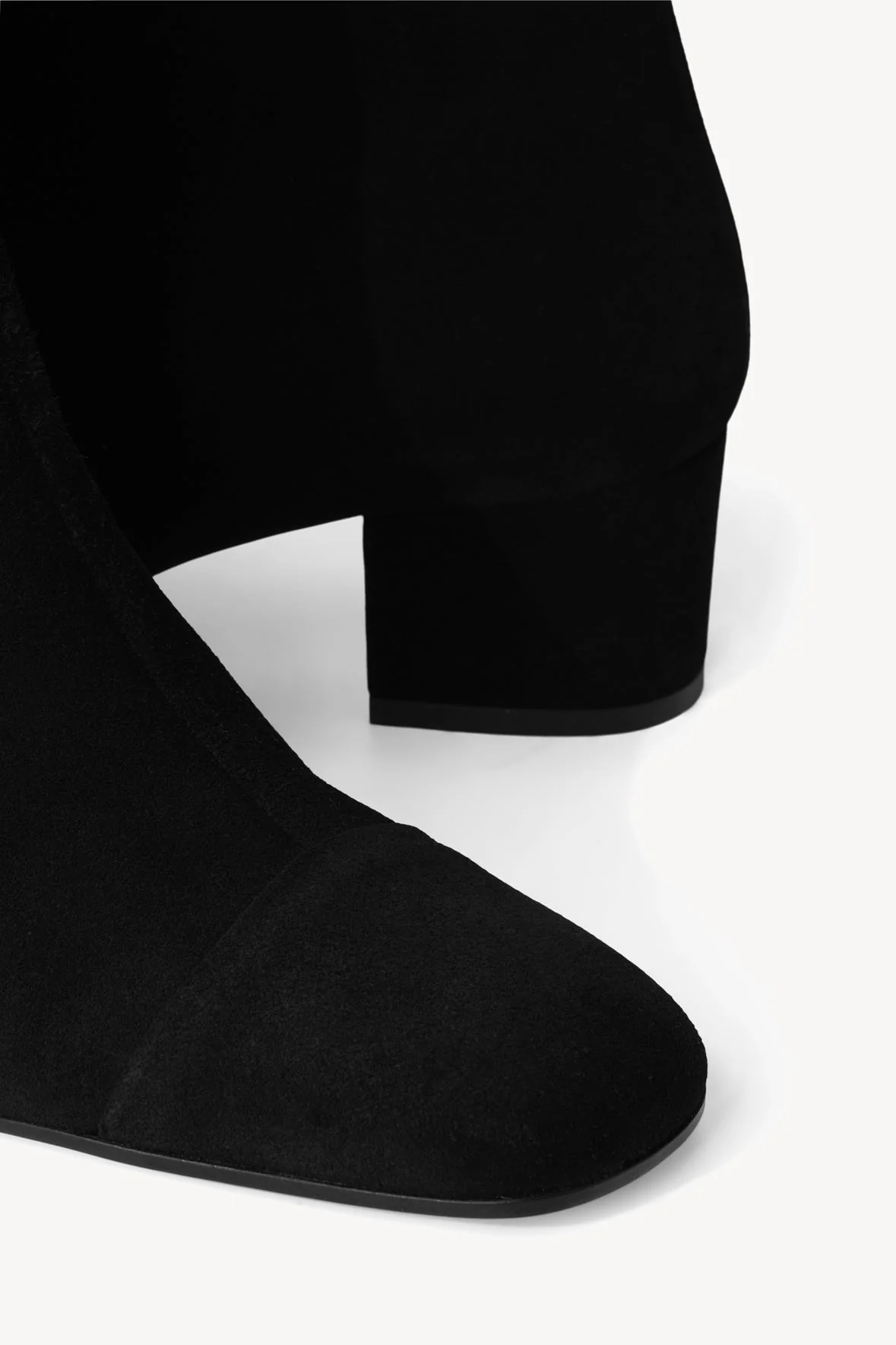 AIMEE SHORT BOOT | BLACK SUEDE - Image 7