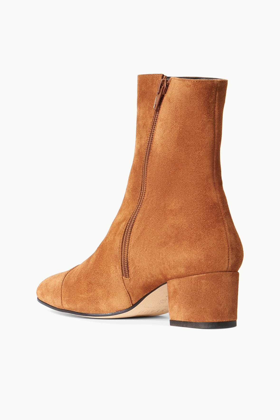 AIMEE SHORT BOOT | TAN SUEDE - Image 4