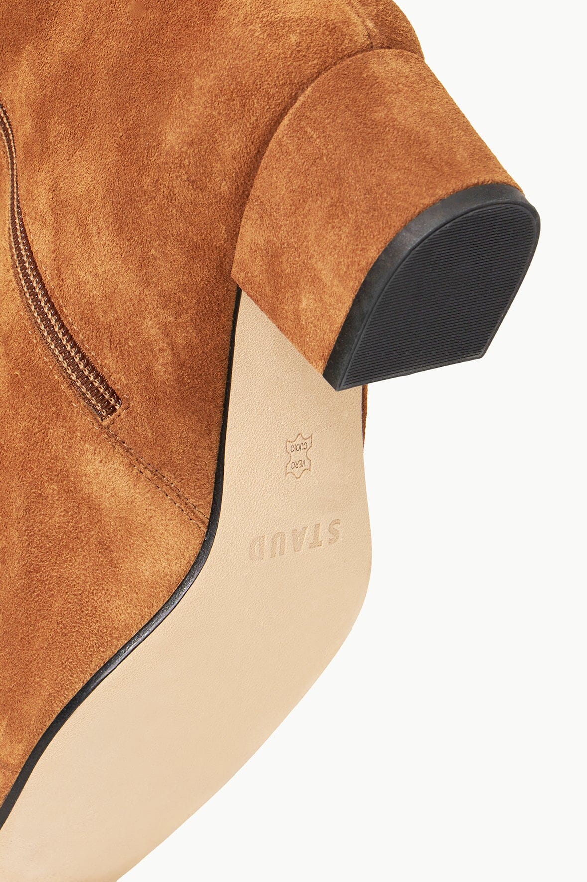 AIMEE SHORT BOOT | TAN SUEDE - Image 6