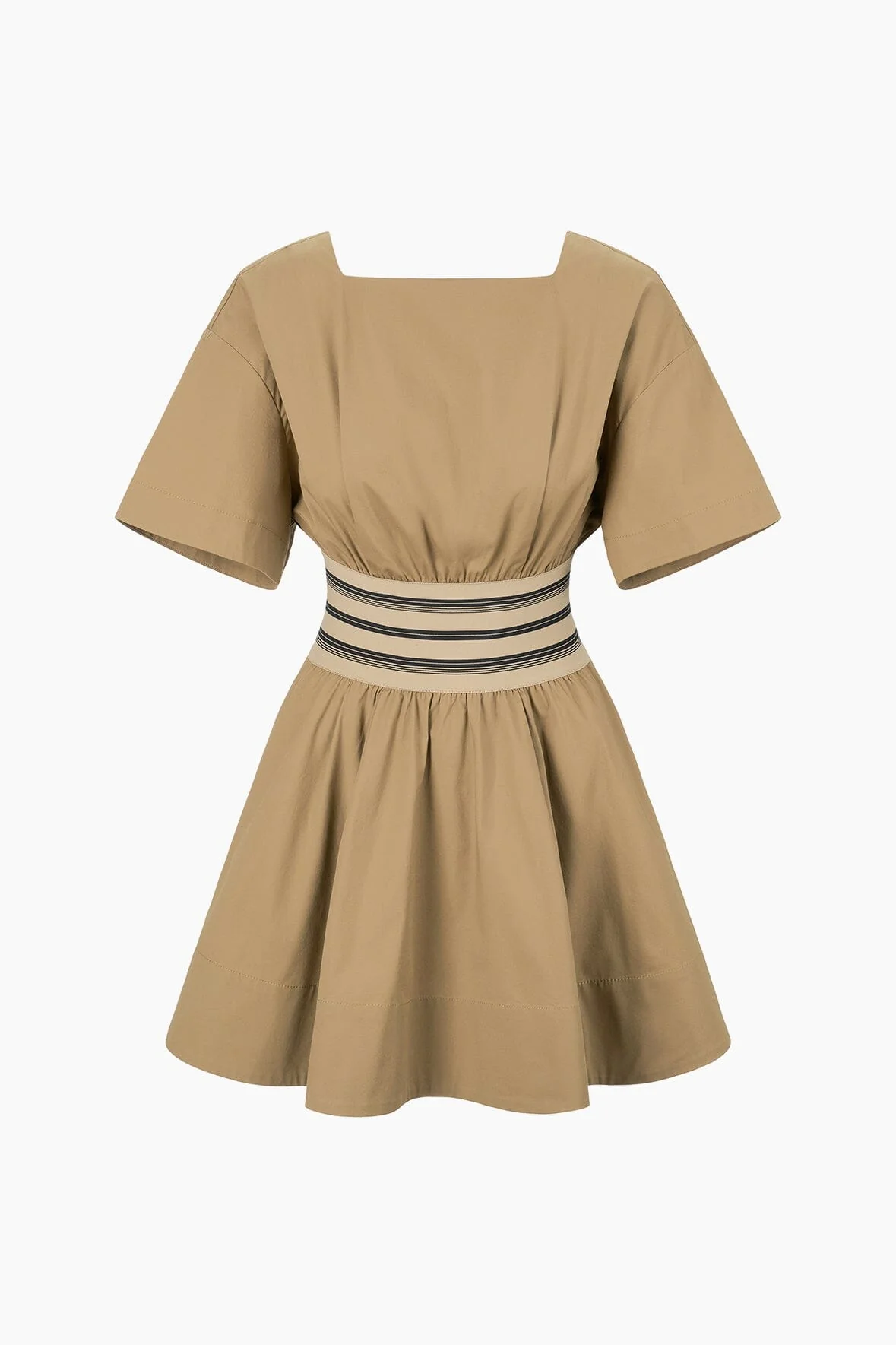 AMY MINI DRESS | TAUPE - Image 6