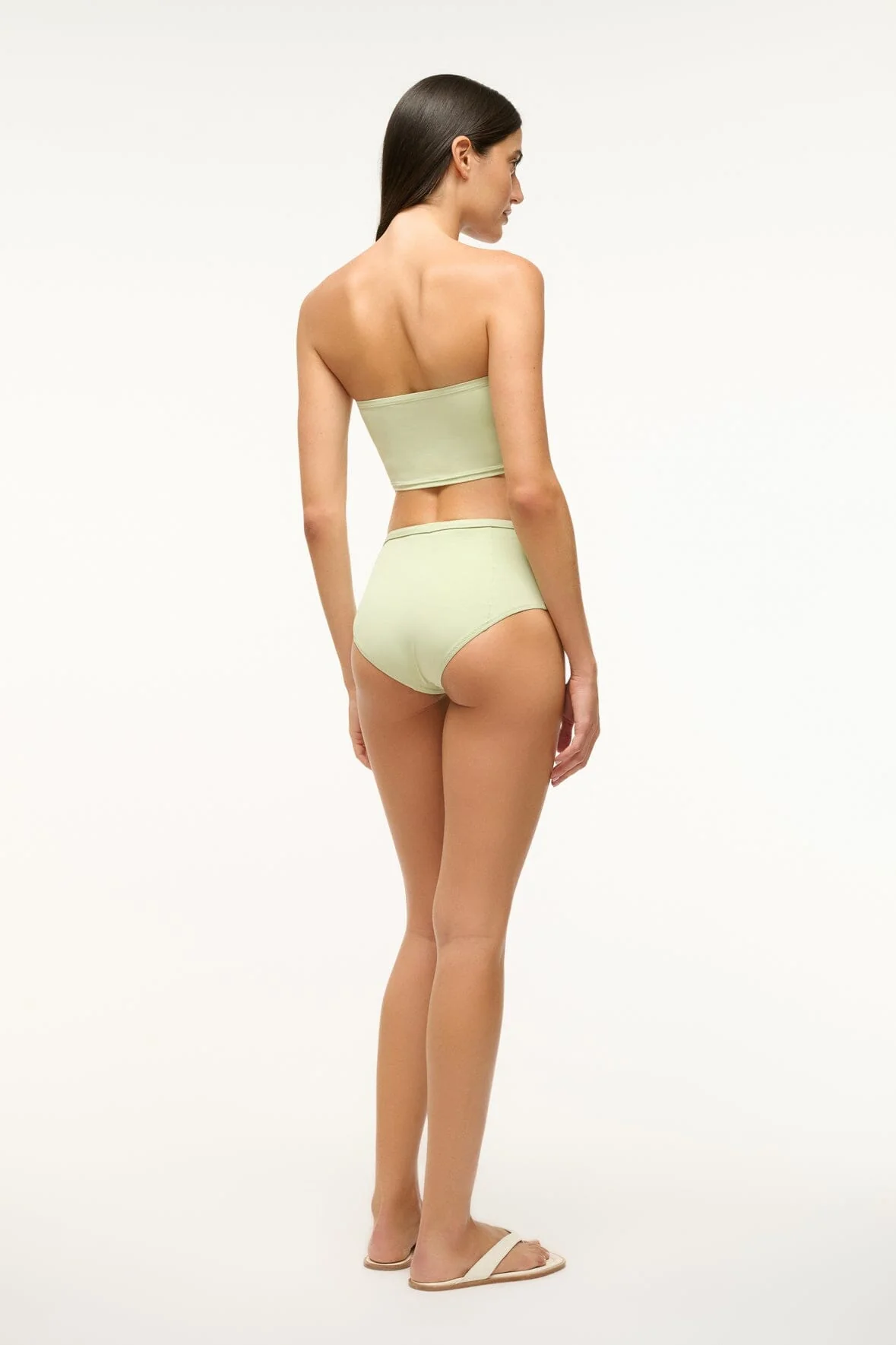 BELTED WAILEA BIKINI BOTTOM | PALE JADE - Image 4