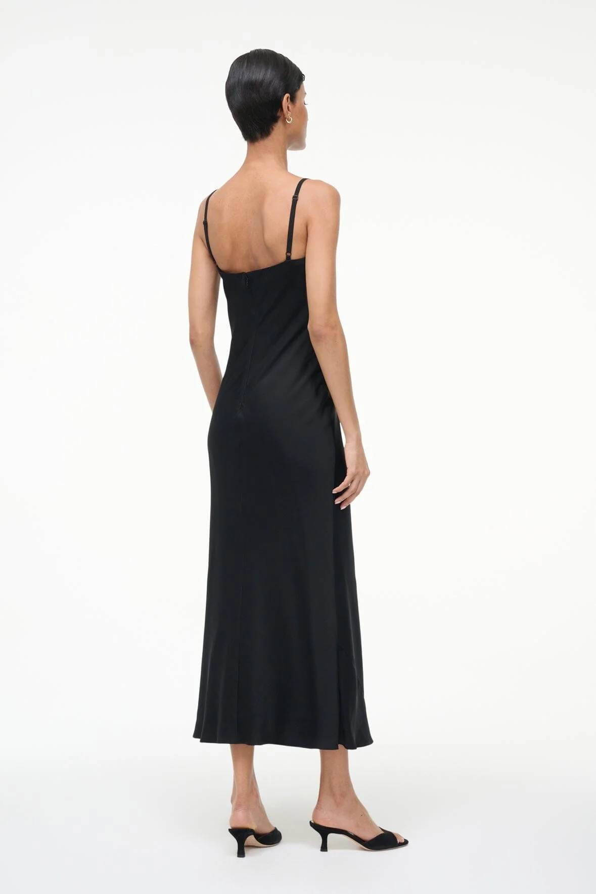 BRIGITTE SUEDE MULE | BLACK - Image 4