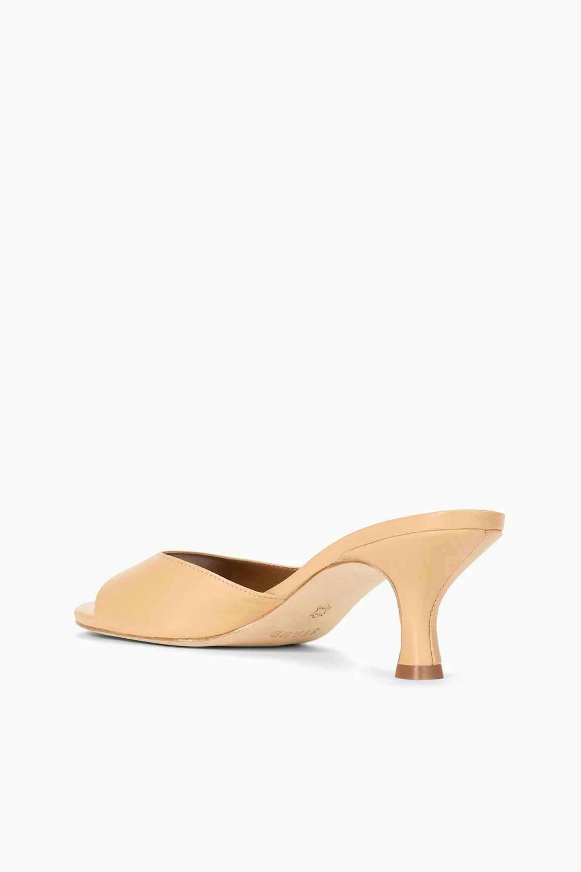 BRIGITTE LEATHER MULE | PORCINI - Image 5
