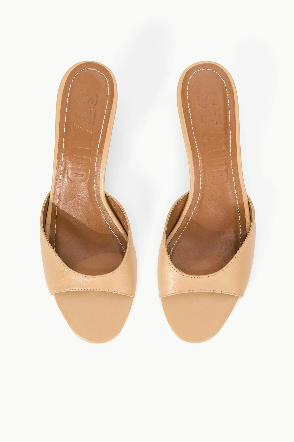 BRIGITTE LEATHER MULE | PORCINI - Image 8