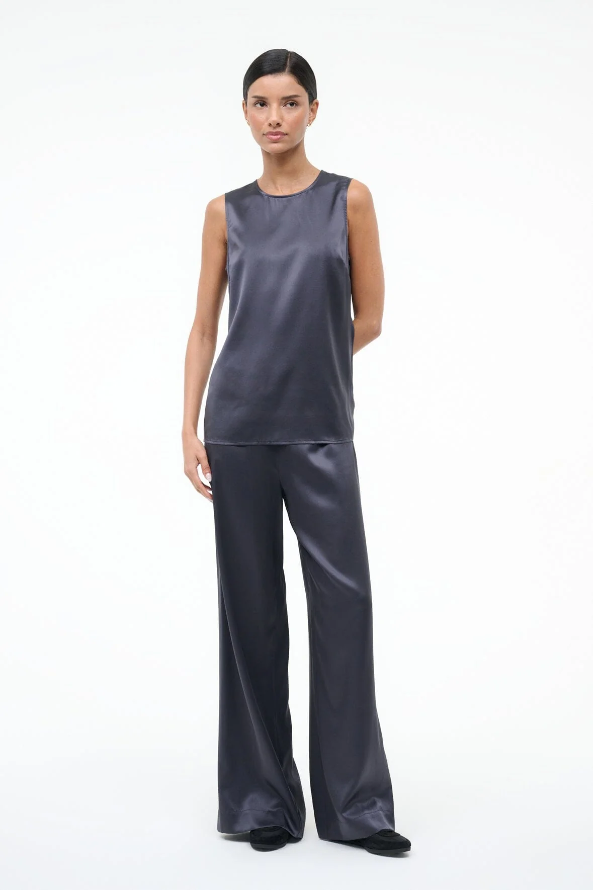 BRONTE SILK TOP | NOCTURNE - Image 4