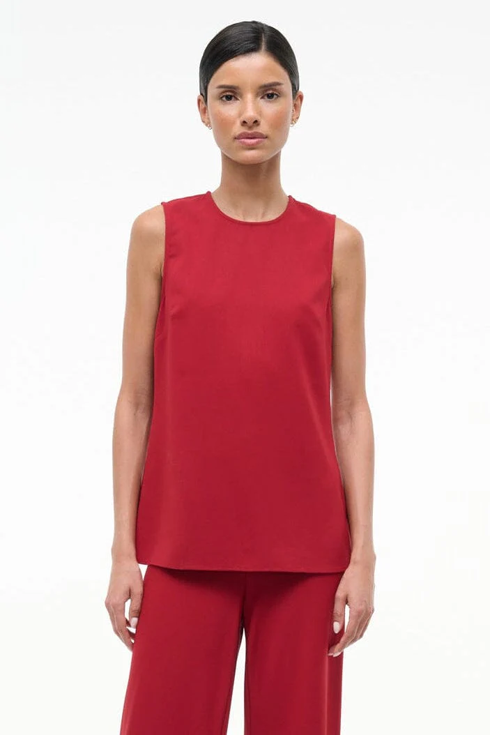 BRONTE TOP | POMEGRANATE