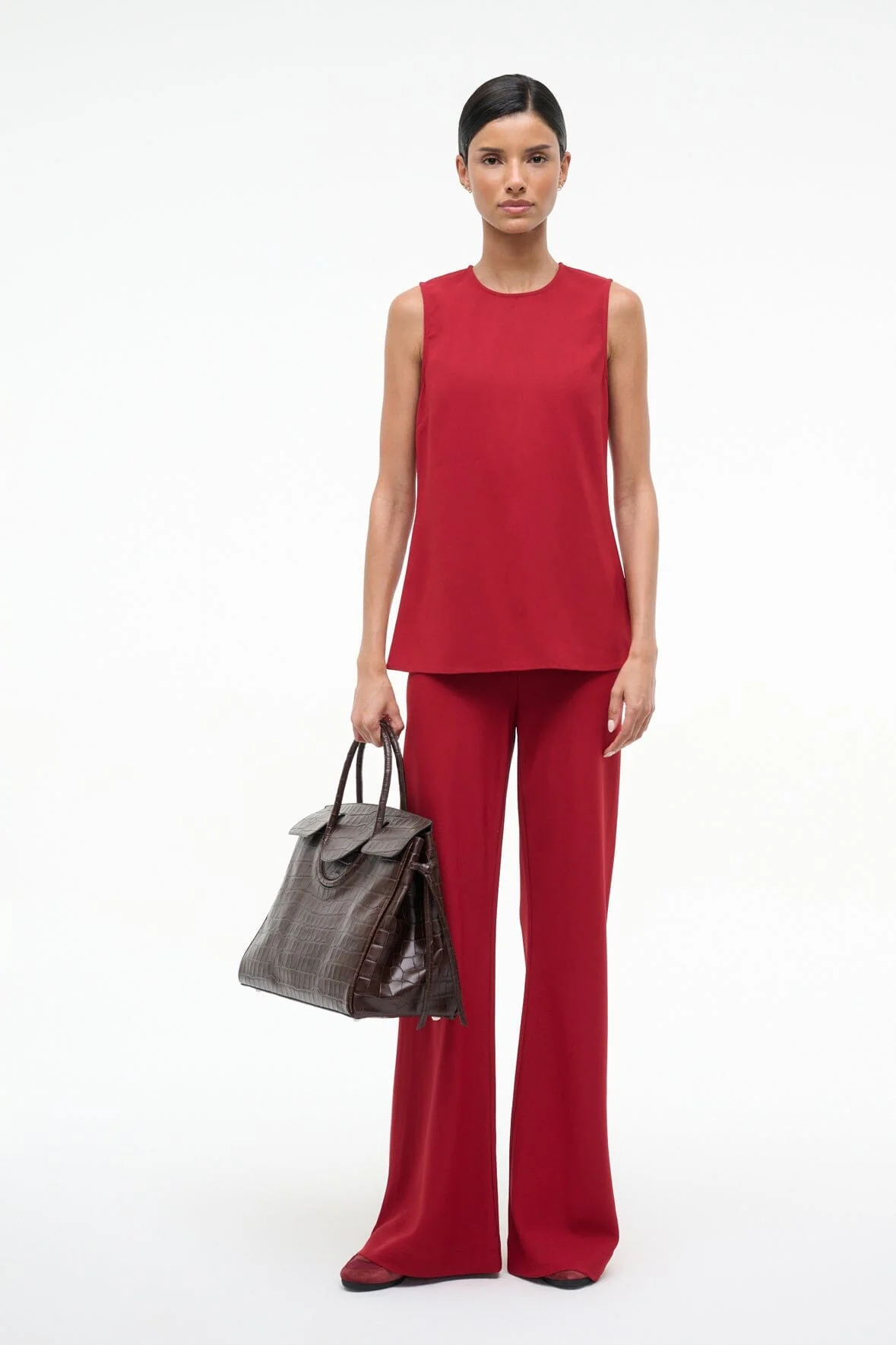 BRONTE TOP | POMEGRANATE - Image 2
