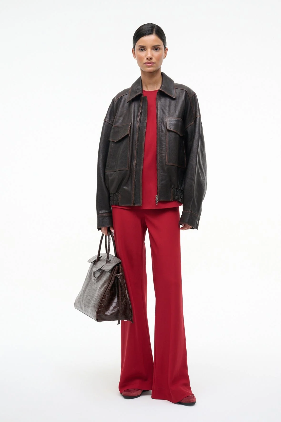 BRONTE TOP | POMEGRANATE - Image 4