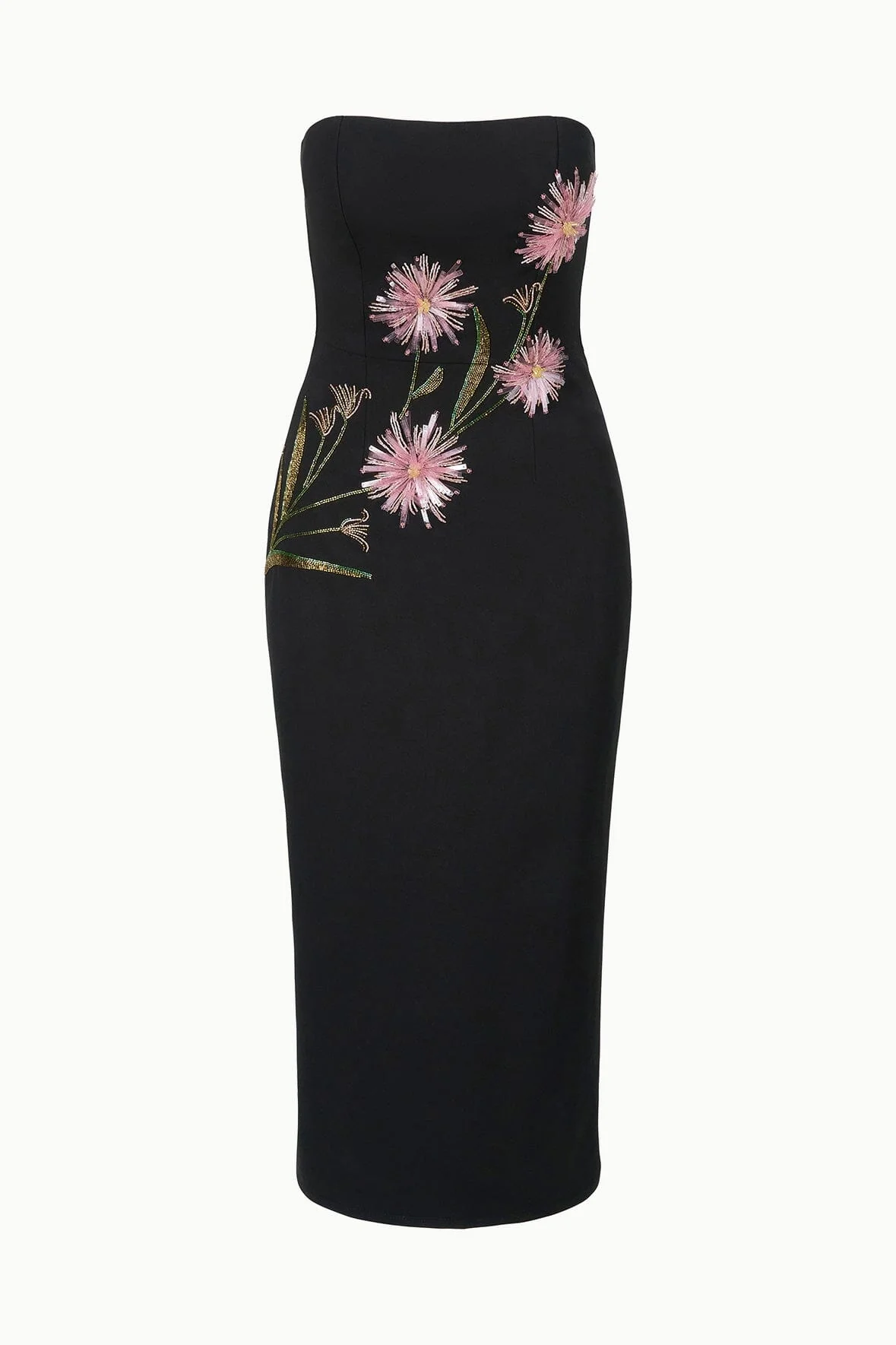 BROOKE DRESS | DAHLIA DAYDREAM BLACK - Image 6