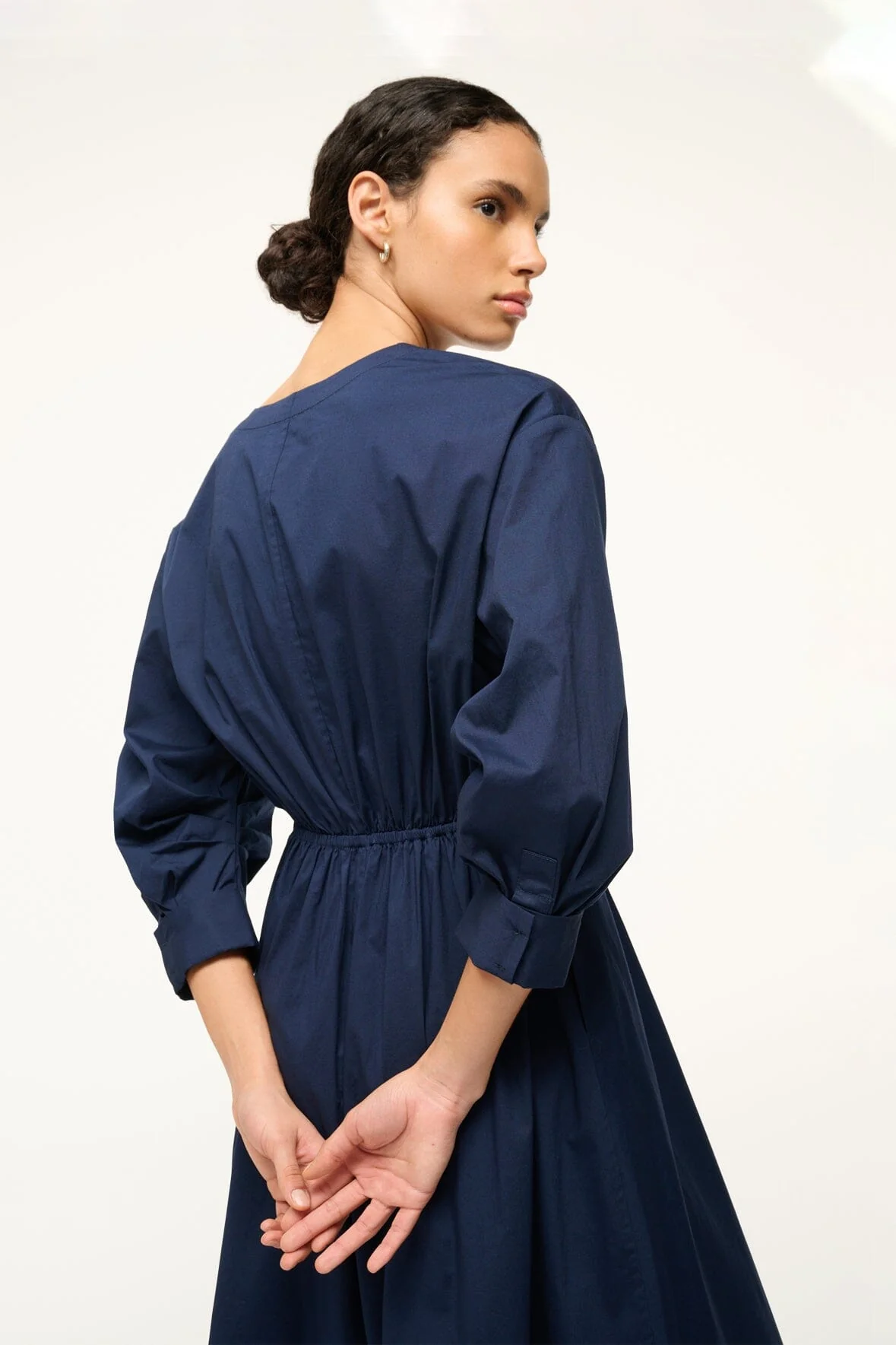 CAFU DRESS | NAVY - Image 4