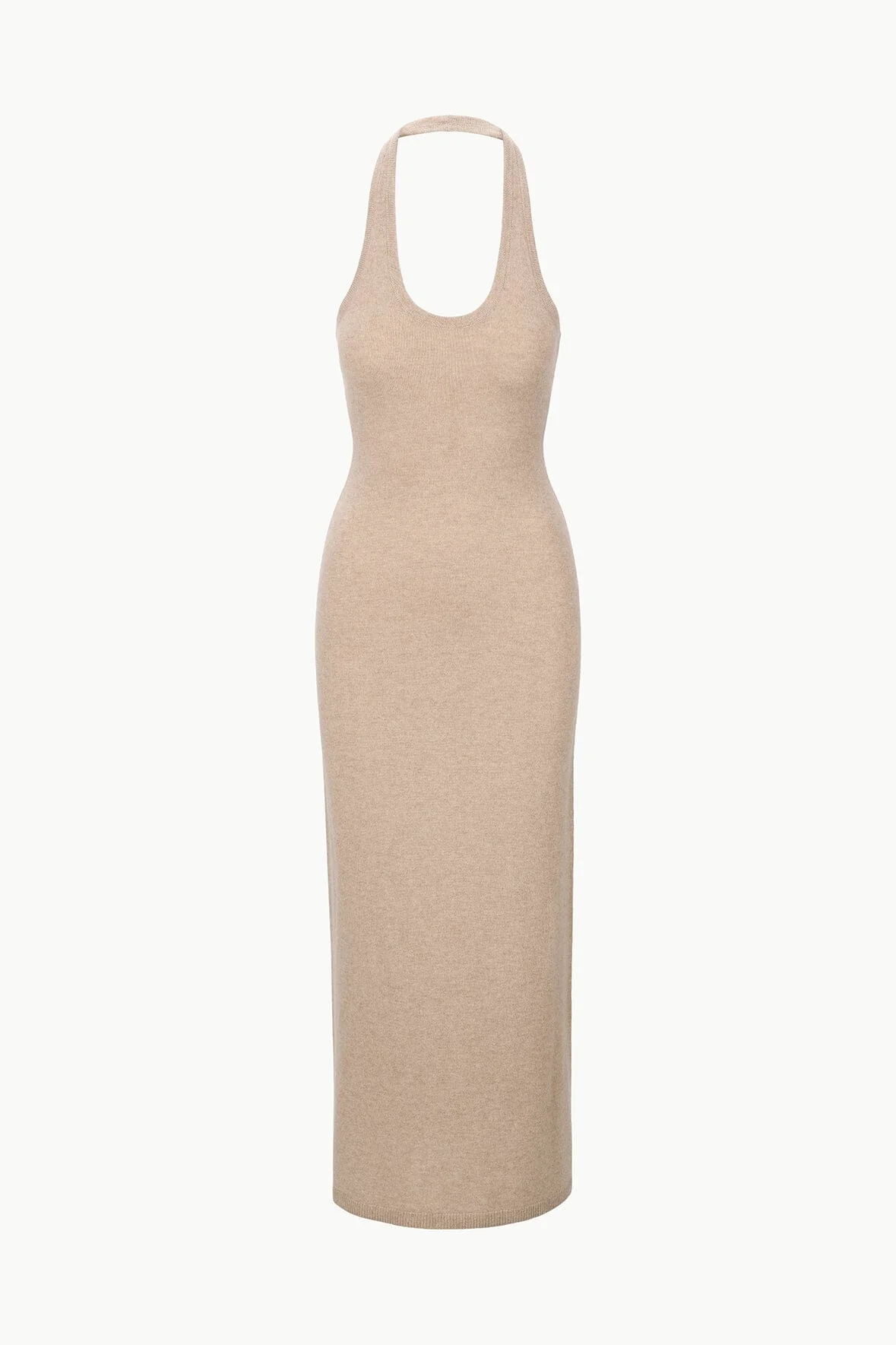CANELA CASHMERE DRESS | STONE - Image 7