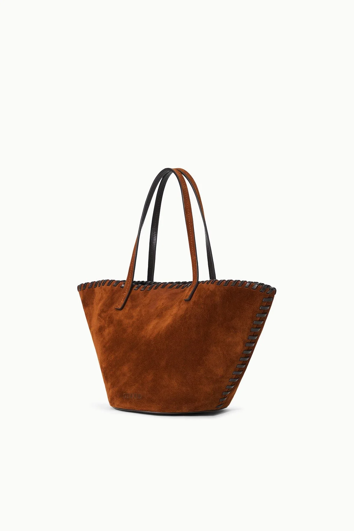 CARO BUCKET BAG | TABAC SUEDE ESPRESSO - Image 3