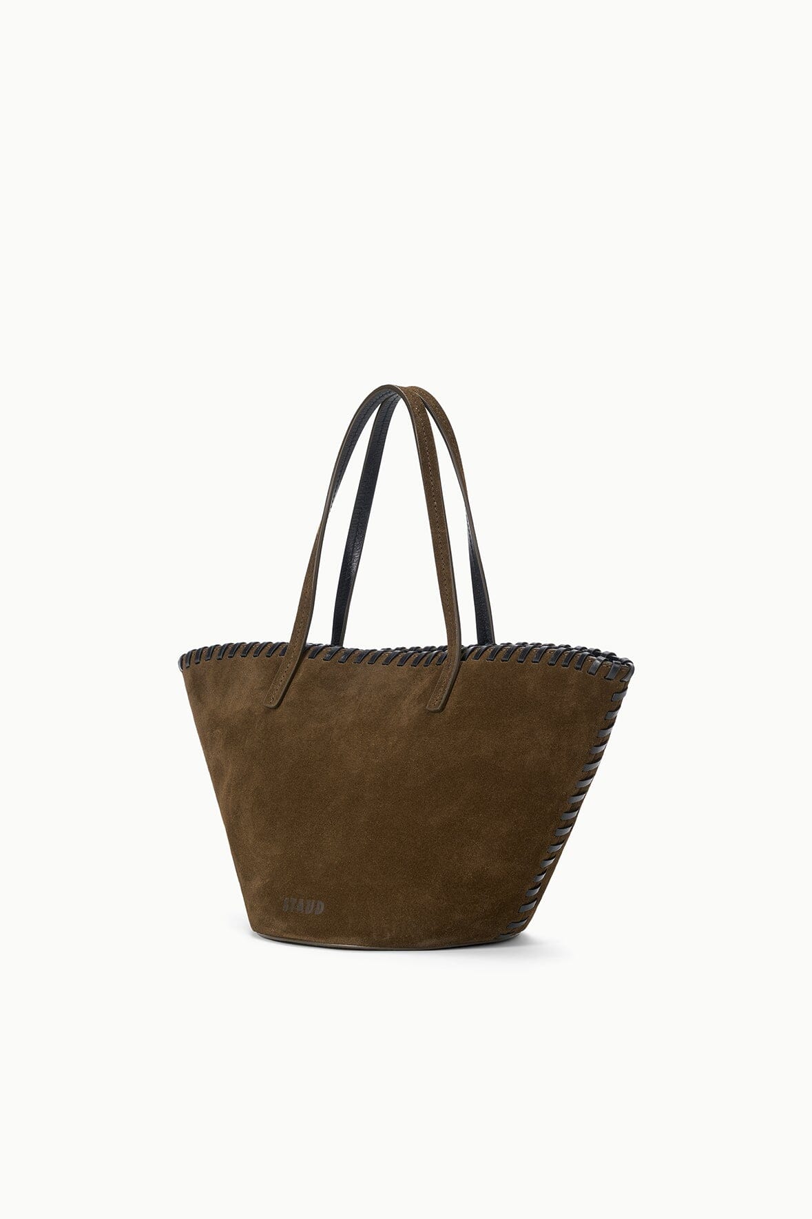 CARO BUCKET BAG | TRUFFLE SUEDE - Image 3