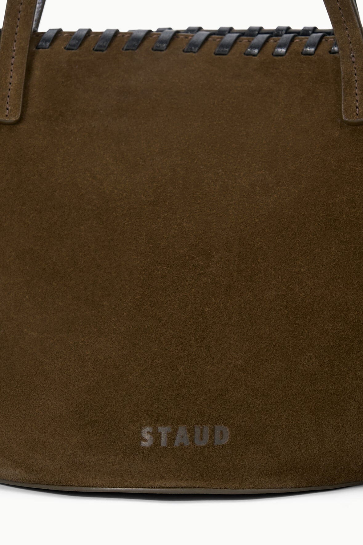 CARO BUCKET BAG | TRUFFLE SUEDE - Image 5