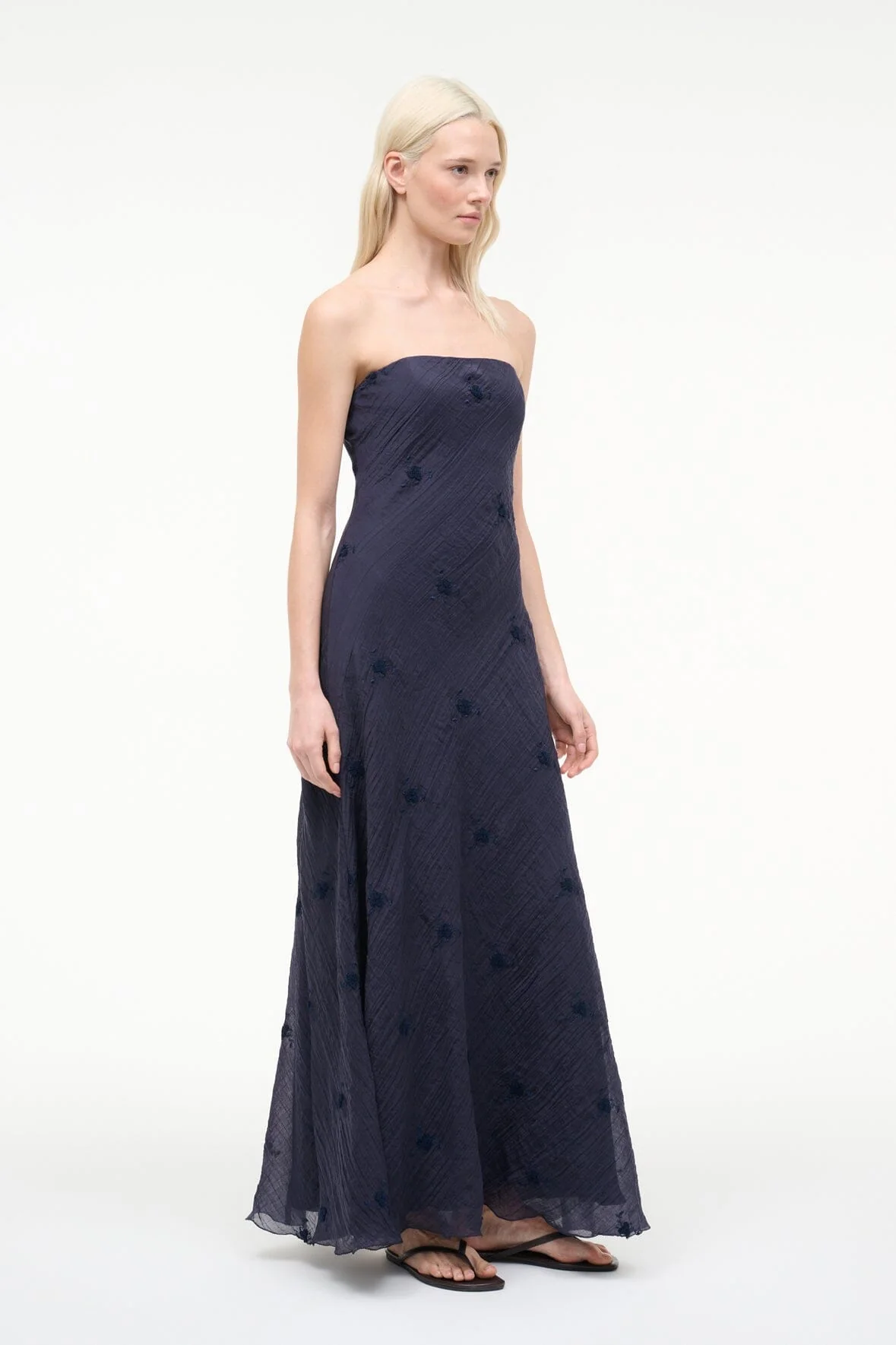 CASSIE DRESS | NAVY - Image 3