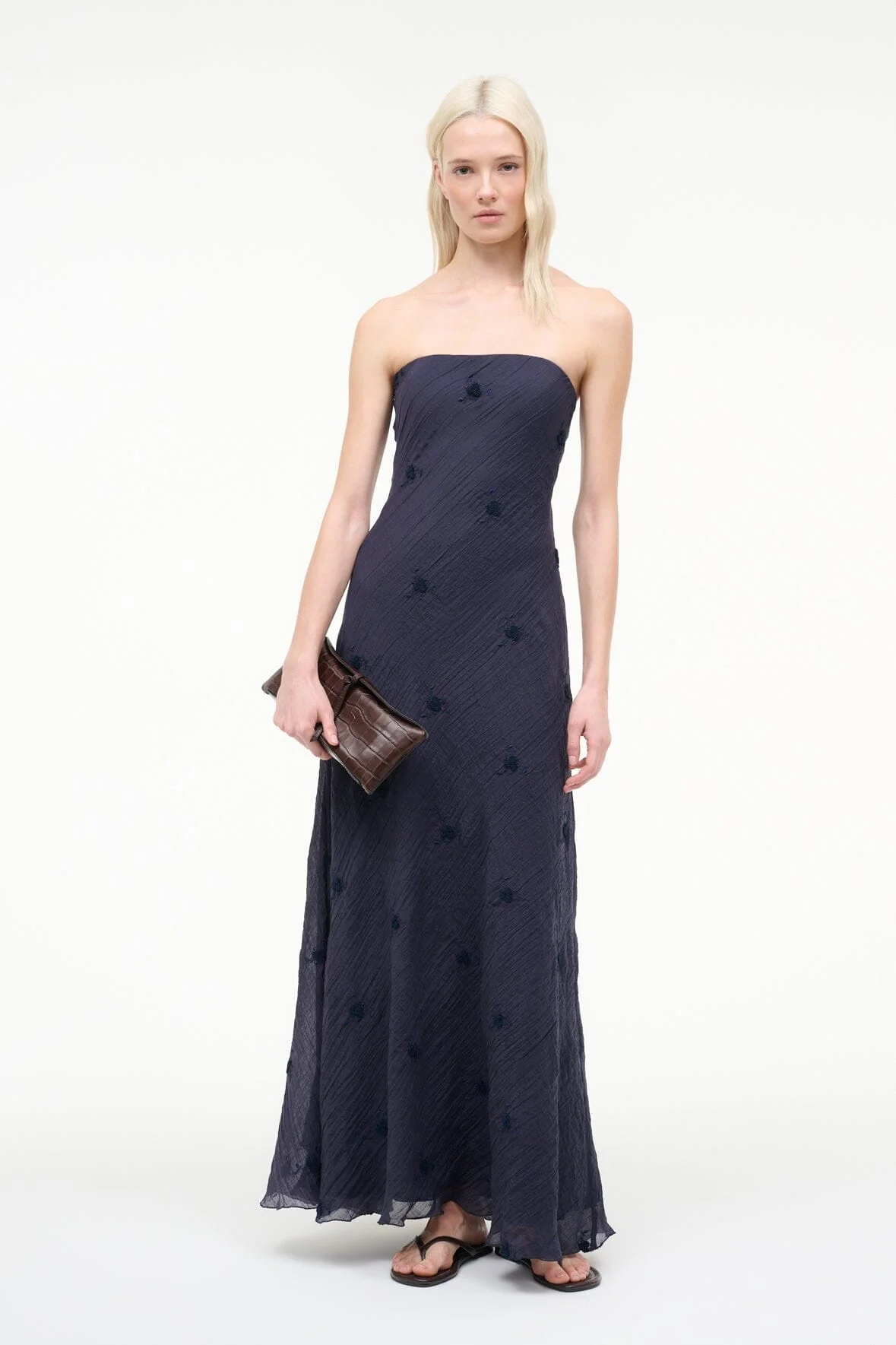 CASSIE DRESS | NAVY - Image 5