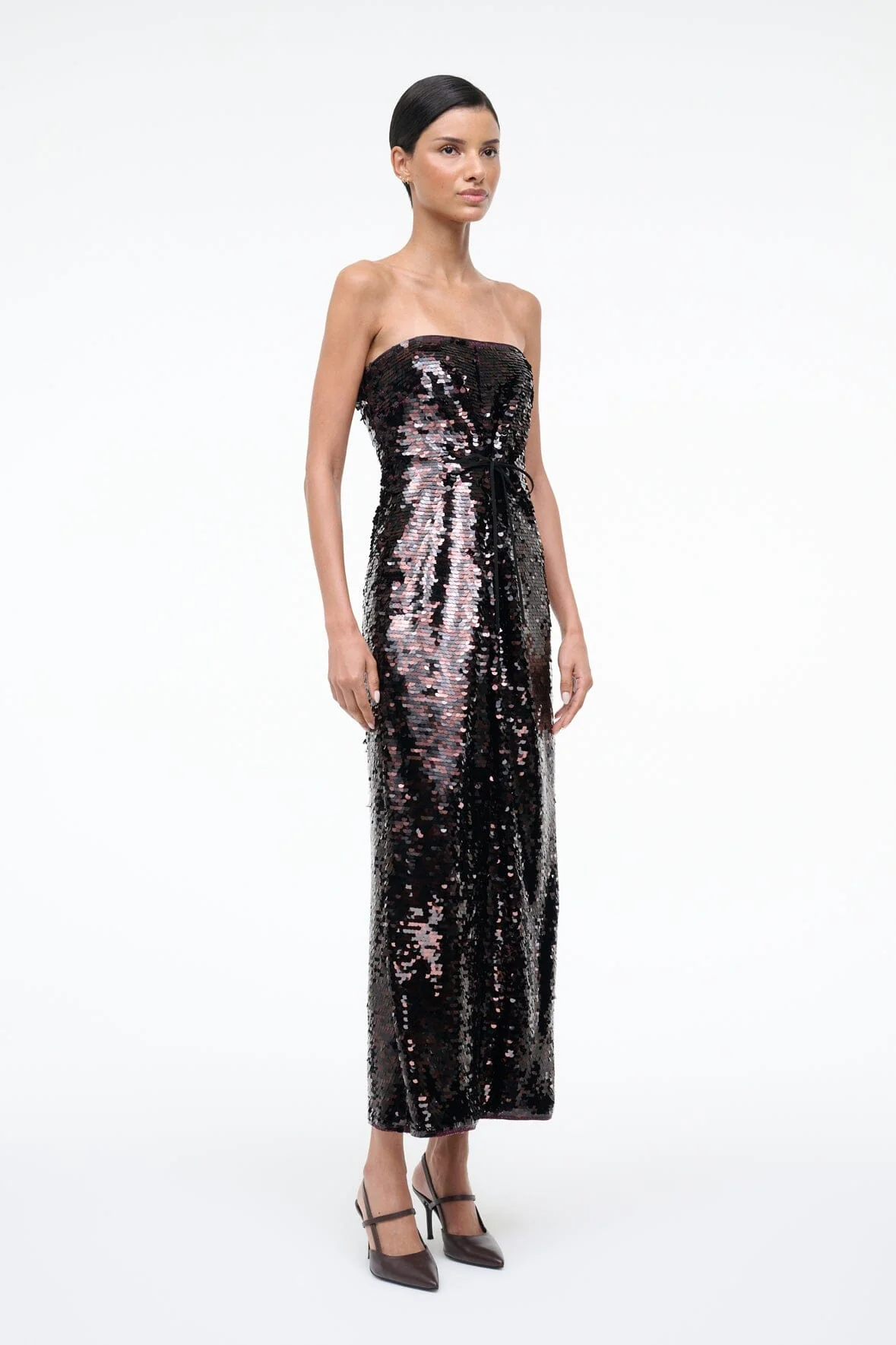 CECE DRESS | ESPRESSO BLACK - Image 2