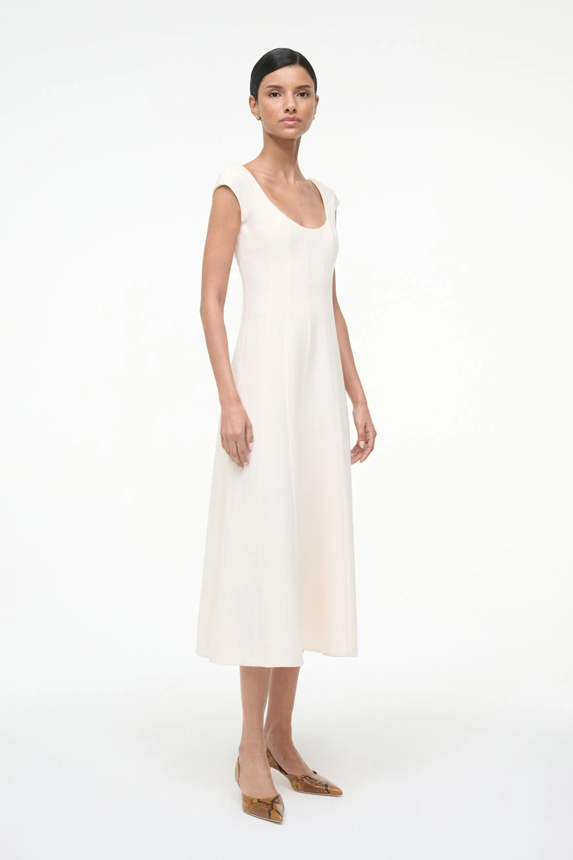 CHARLOTTE DRESS | ECRU - Image 4