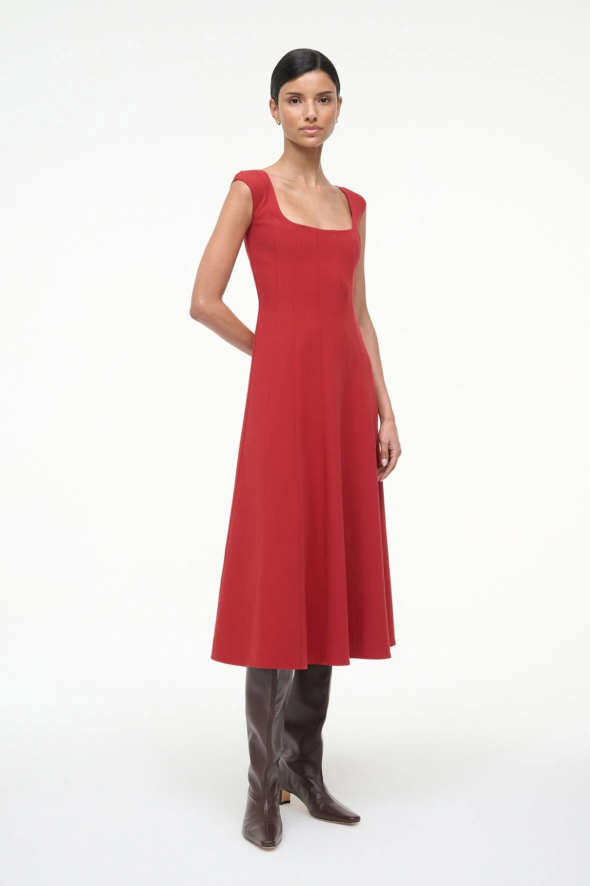 CHARLOTTE DRESS | ROUGE - Image 3
