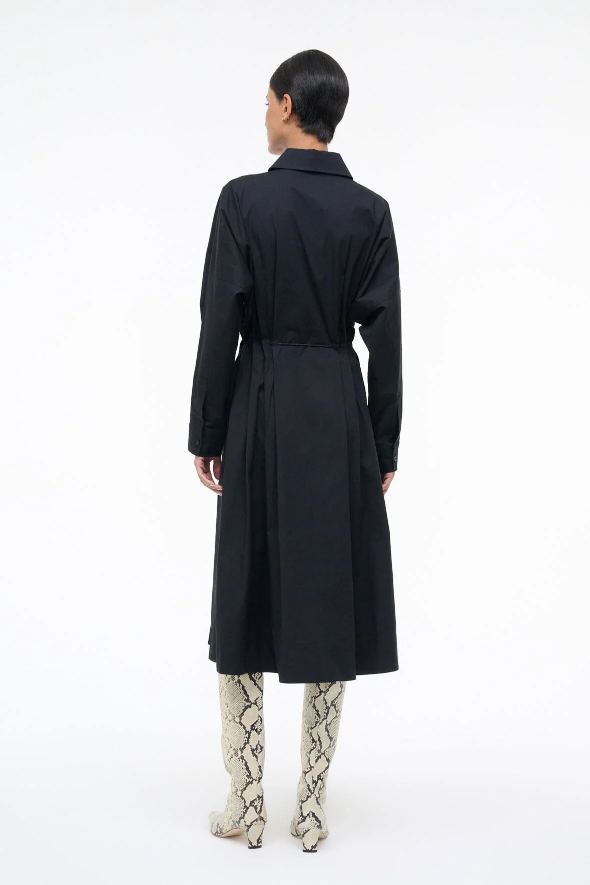 CHI MIDI DRESS | BLACK - Image 3