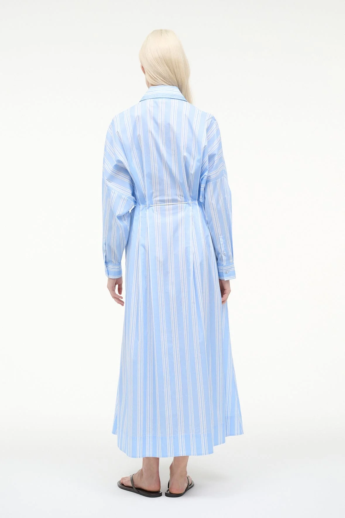 CHI MIDI DRESS | VENTURA STRIPE - Image 6