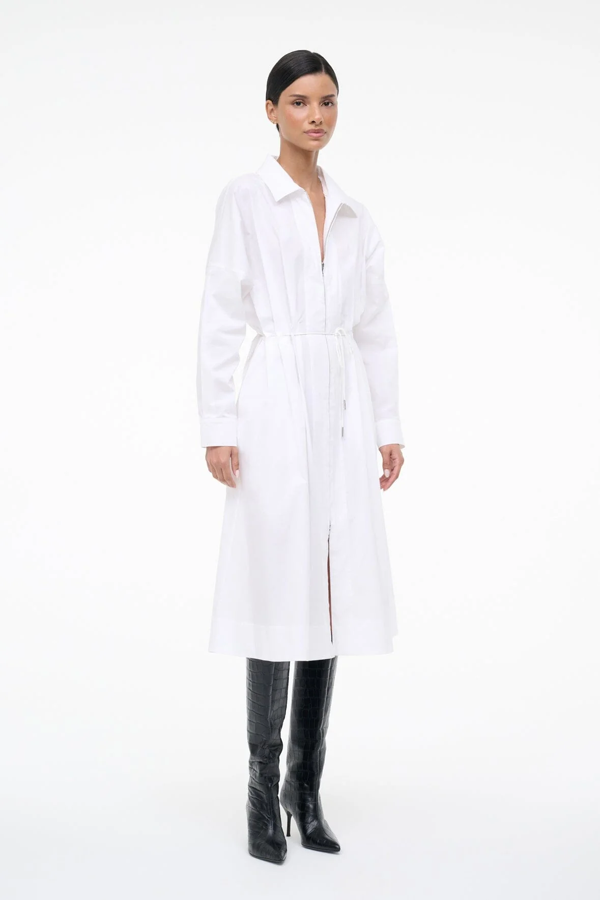 CHI MIDI DRESS | WHITE - Image 5
