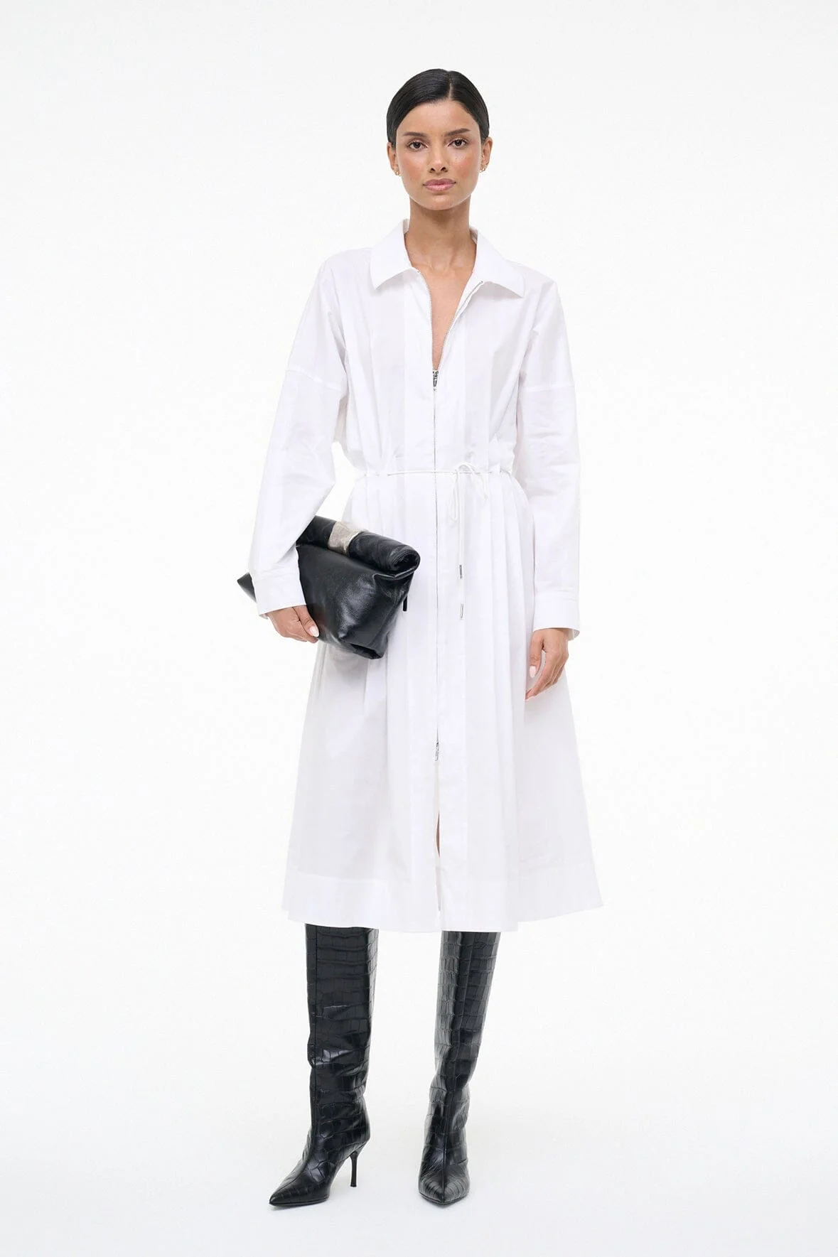 CHI MIDI DRESS | WHITE - Image 6