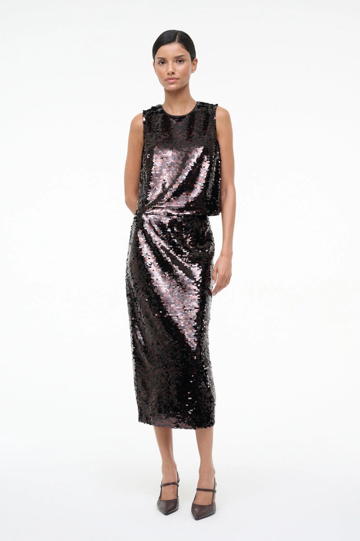 CIARA SKIRT | ESPRESSO BLACK - Image 3