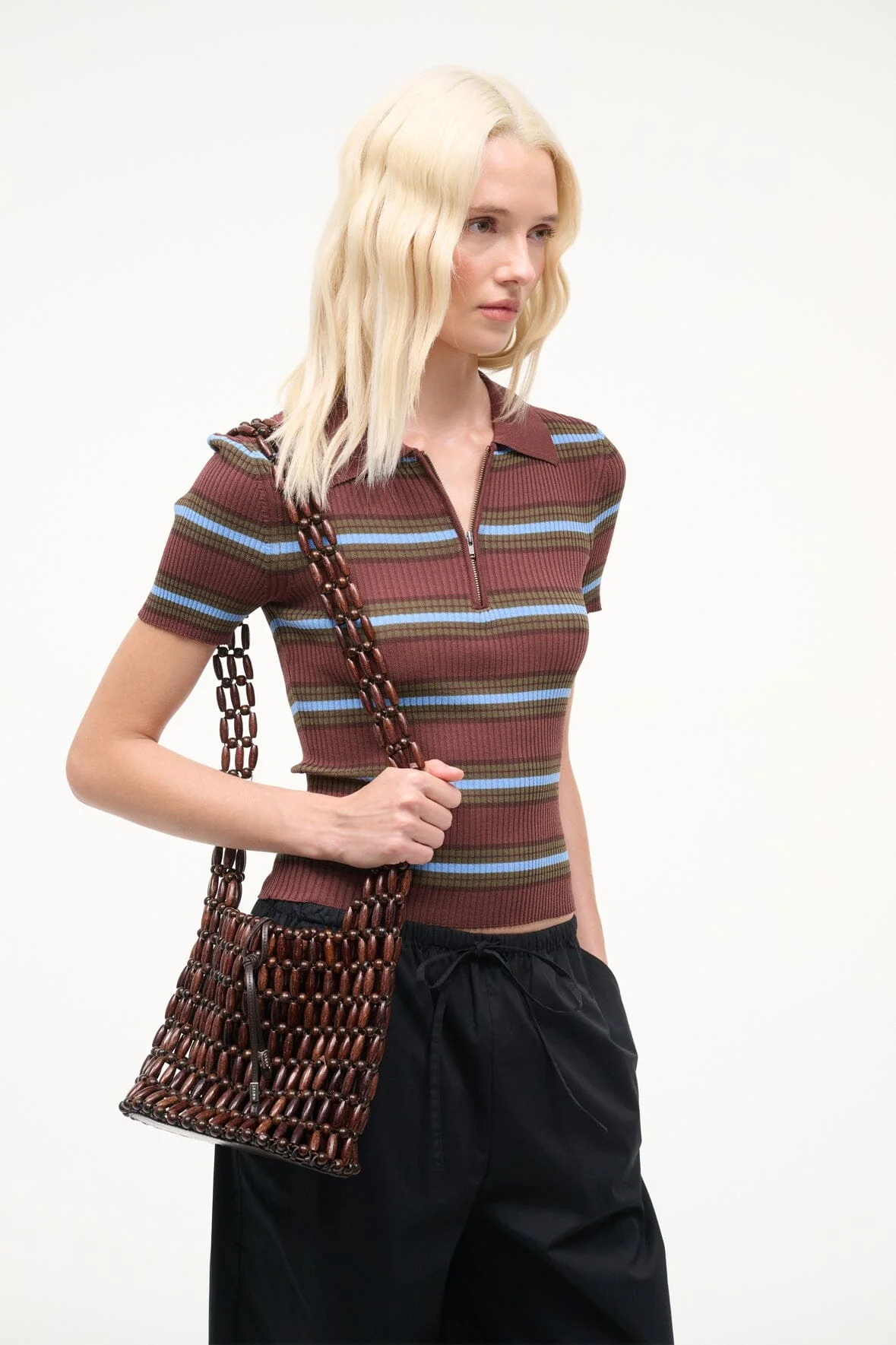 CORONADO BAG | WOOD BEADS - Image 2