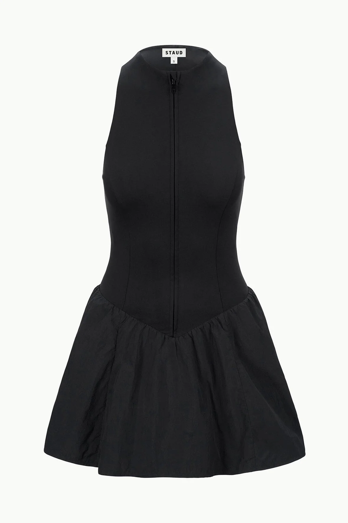 CREVASSE MINI DRESS | BLACK - Image 6