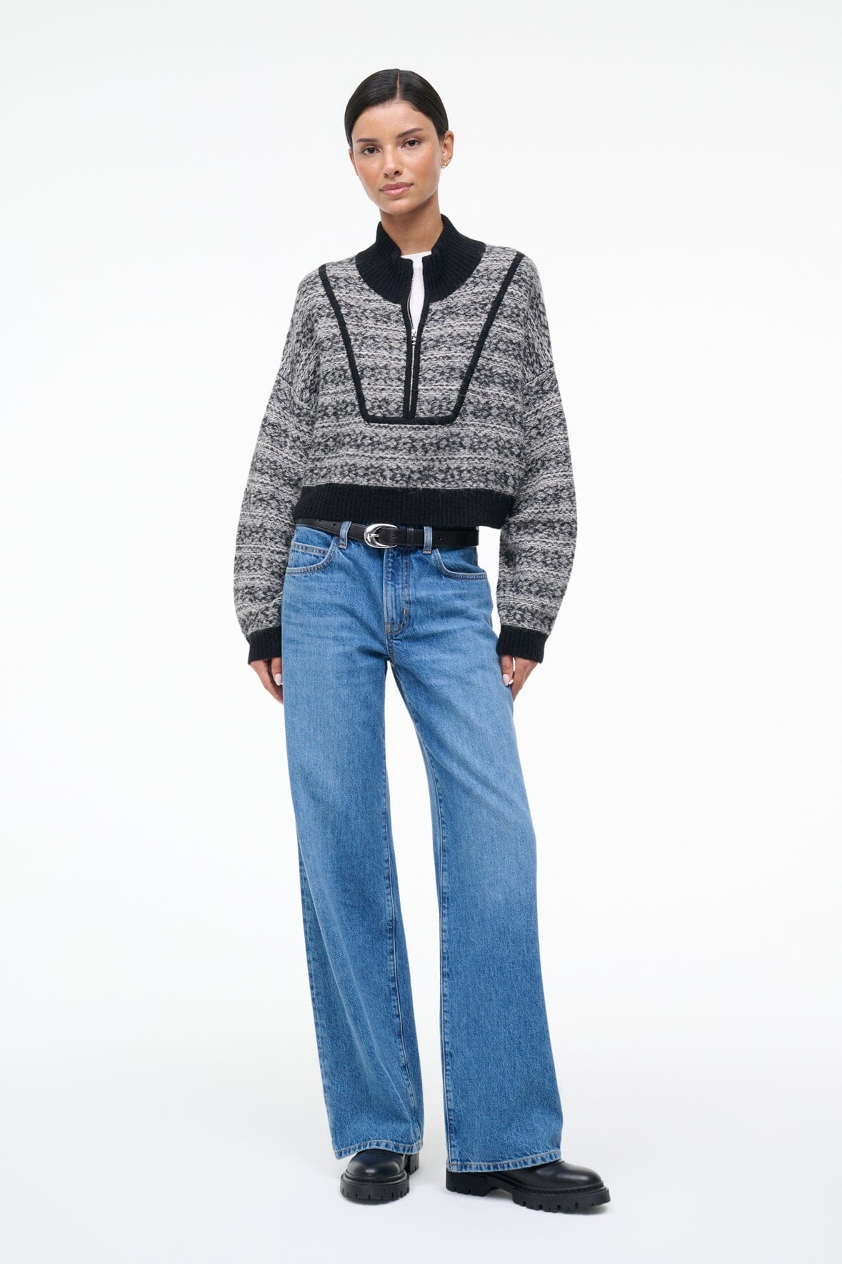 CROPPED HAMPTON SWEATER | TELLURIDE - Image 4