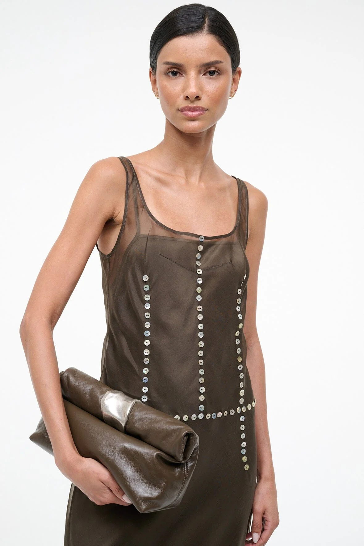 CUFF CLUTCH | TRUFFLE - Image 2