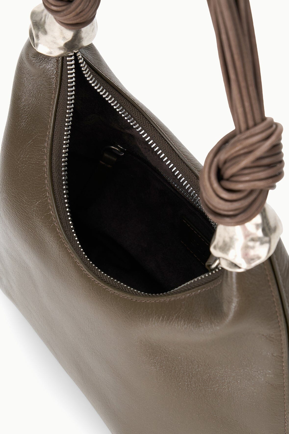 CUFF SHOULDER BAG | TRUFFLE - Image 5
