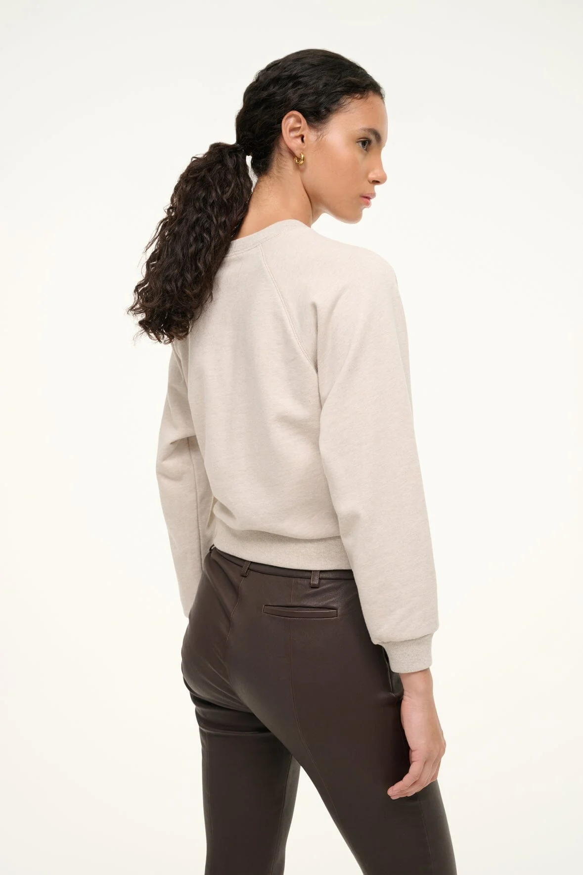 CUSTOM STAUD x C.BONZ ENDURANCE SWEATSHIRT | STONE - Image 4