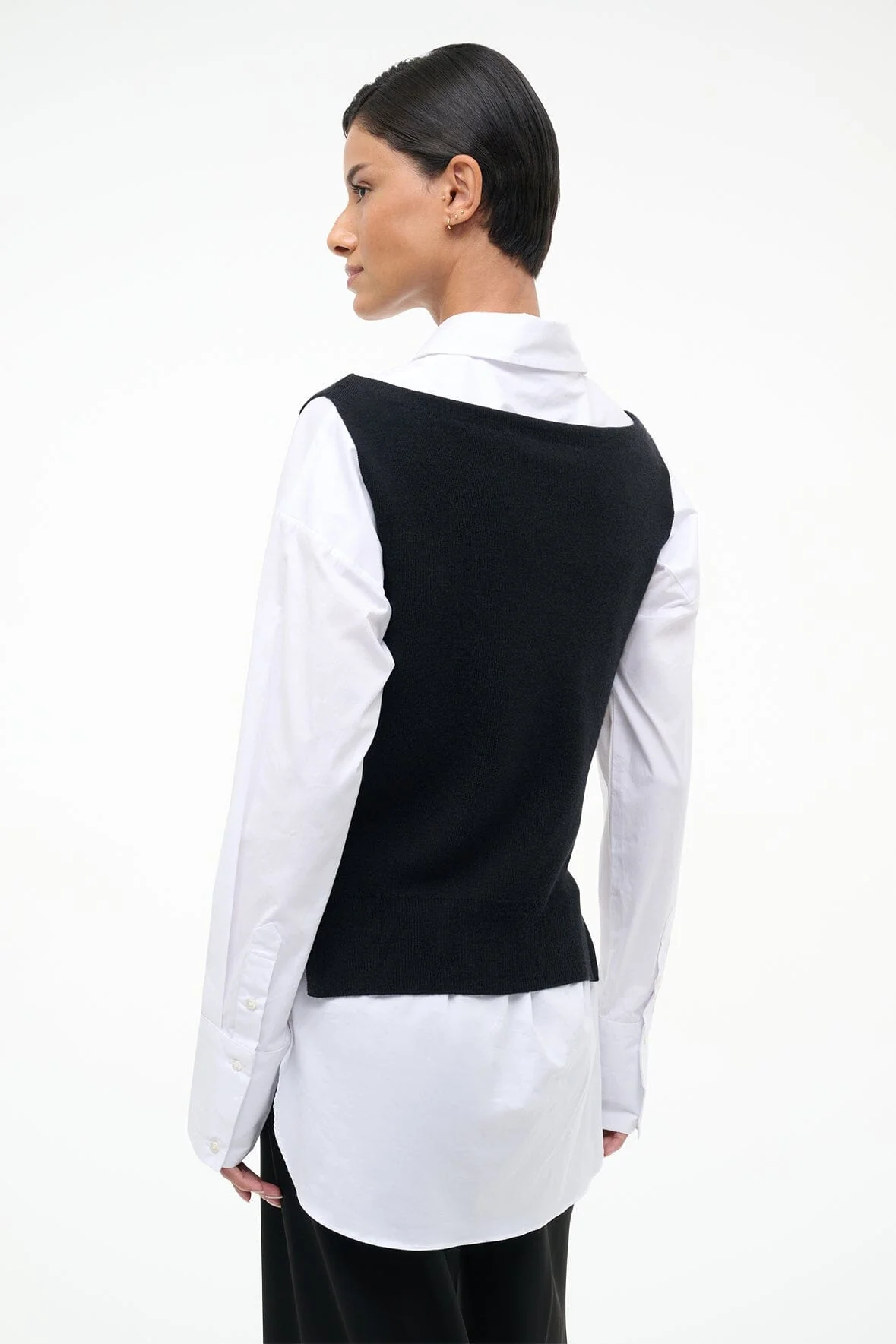 DAMIAN TOP | BLACK WHITE - Image 3