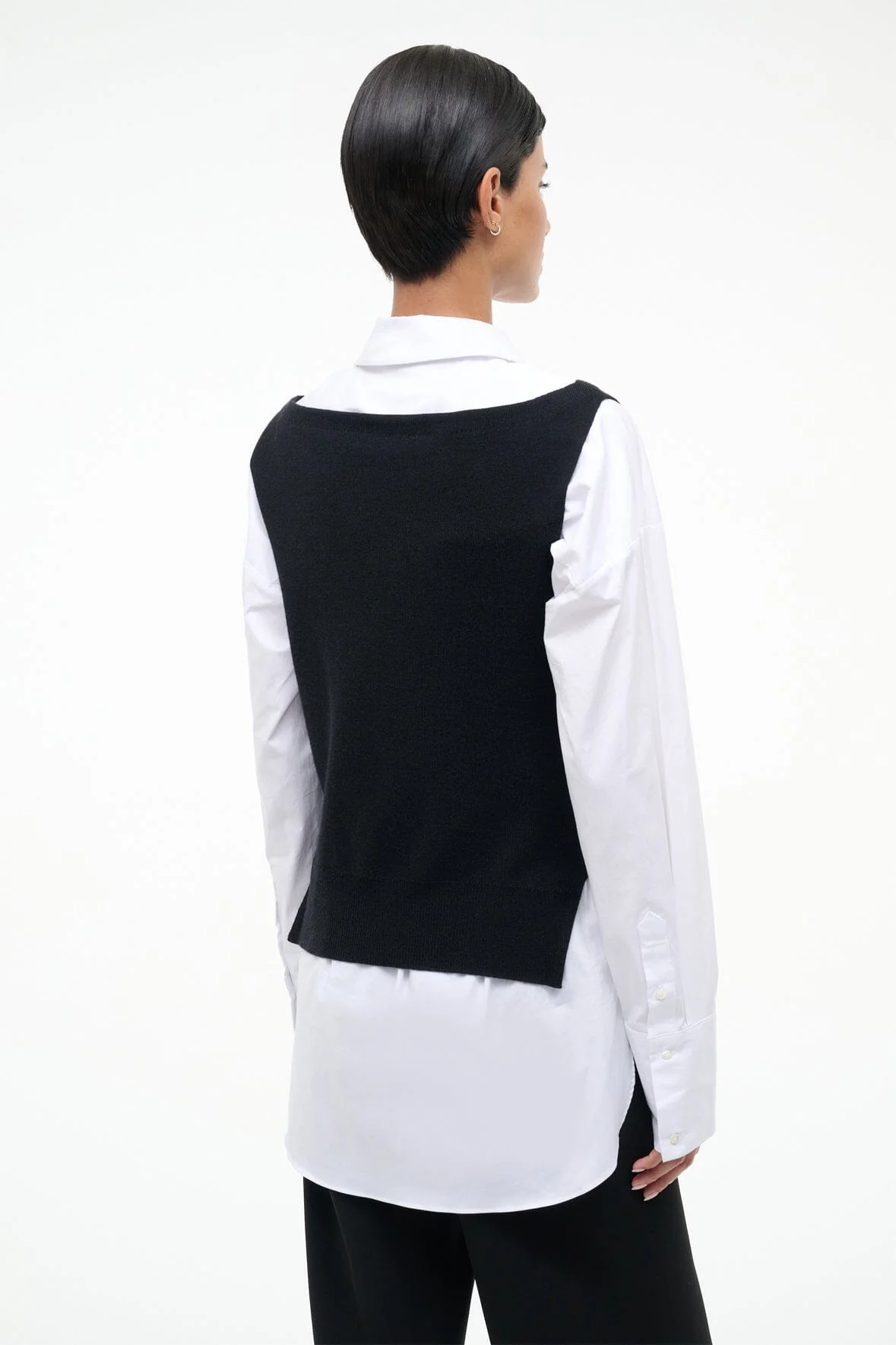 DAMIAN TOP | BLACK WHITE - Image 4