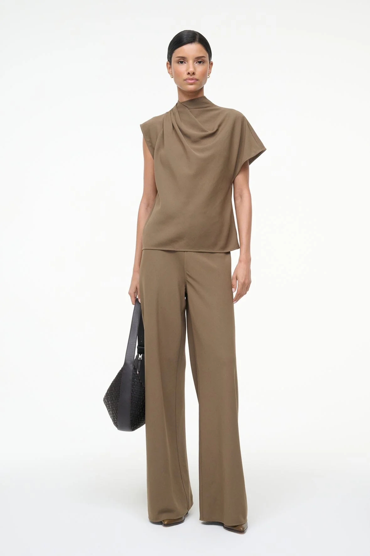 DAVINA TOP | TRUFFLE - Image 2