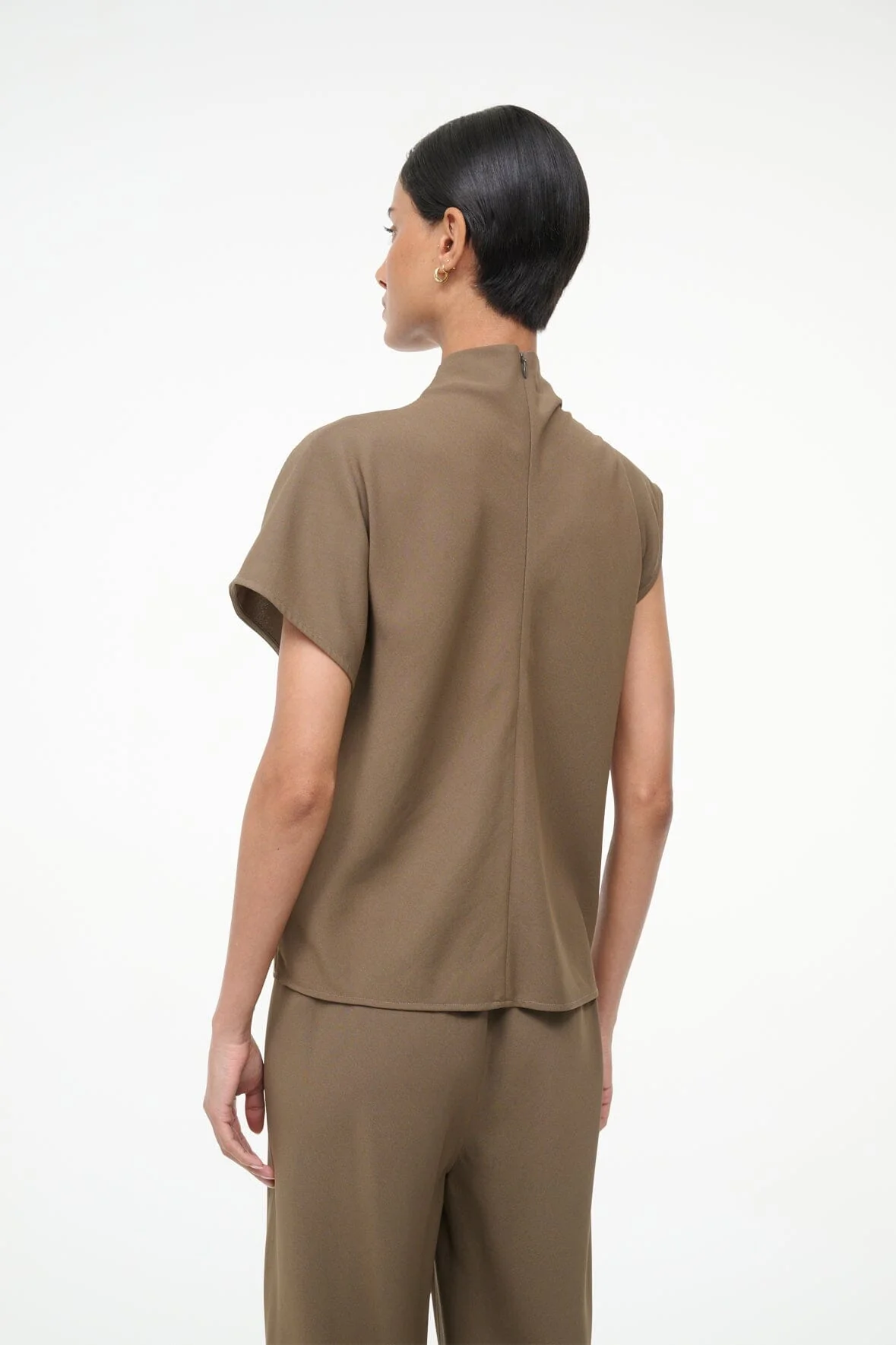 DAVINA TOP | TRUFFLE - Image 3