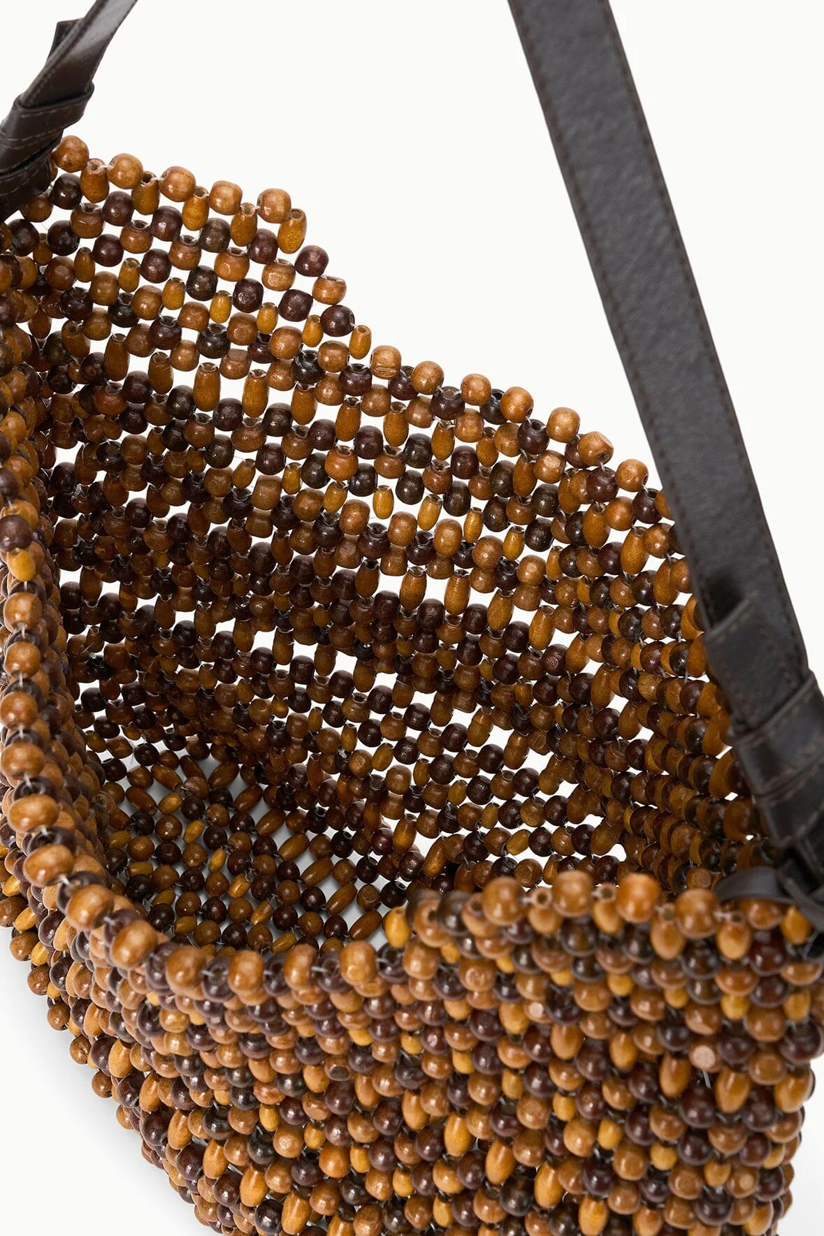 DRIFT SHOULDER BAG | MULTI WOOD BEADS - Image 8