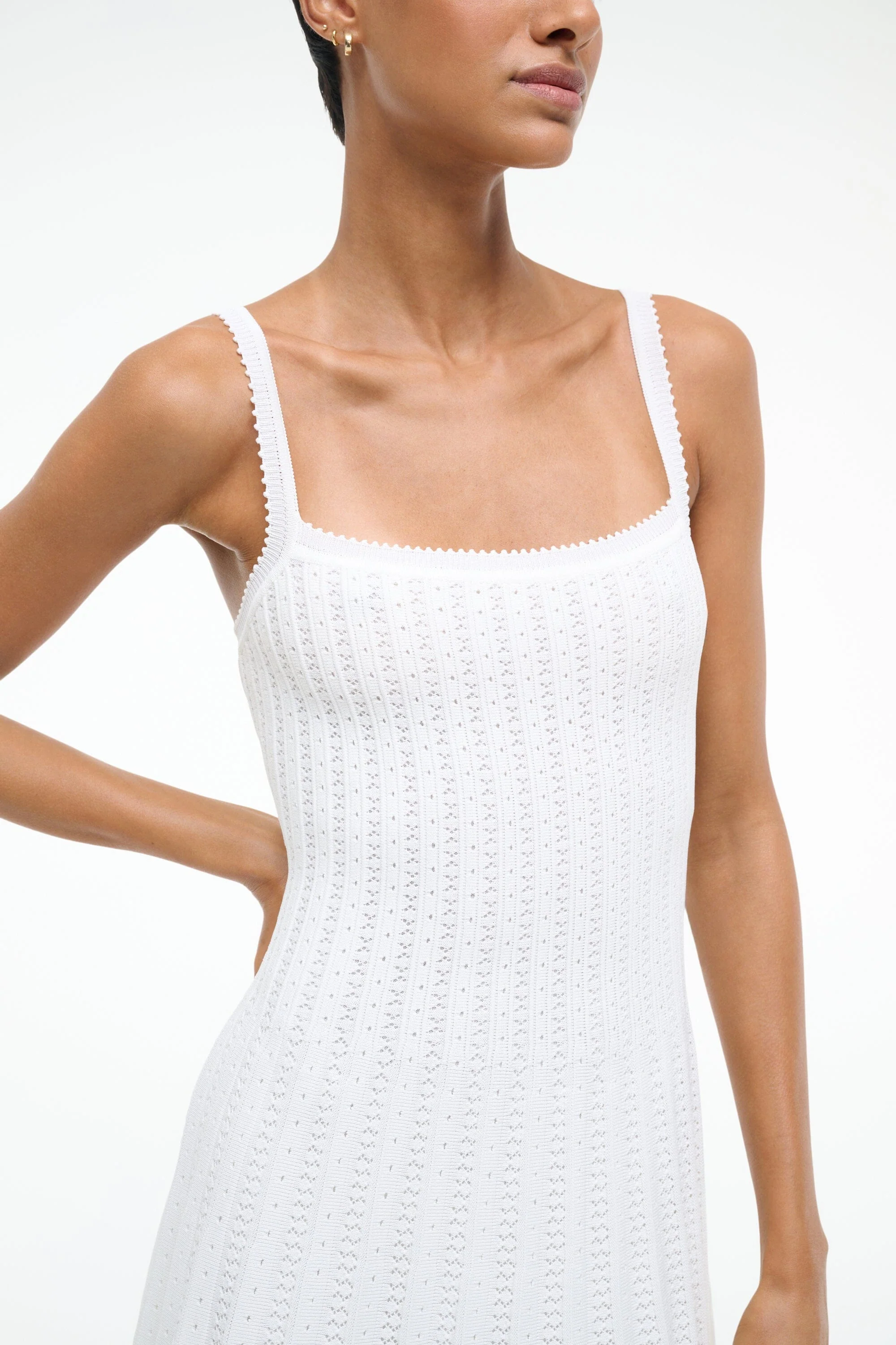 ELLEN MINI DRESS | IVORY - Image 2