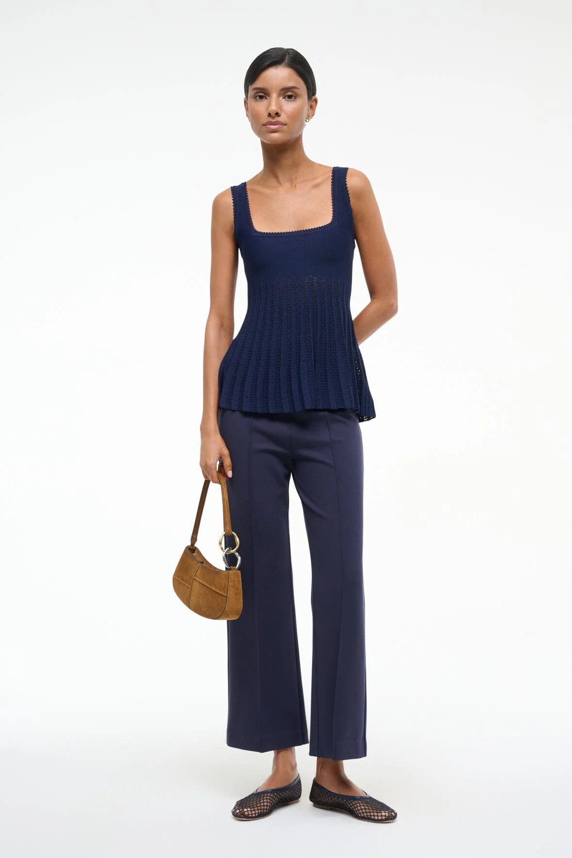 ELLEN TOP | NAVY