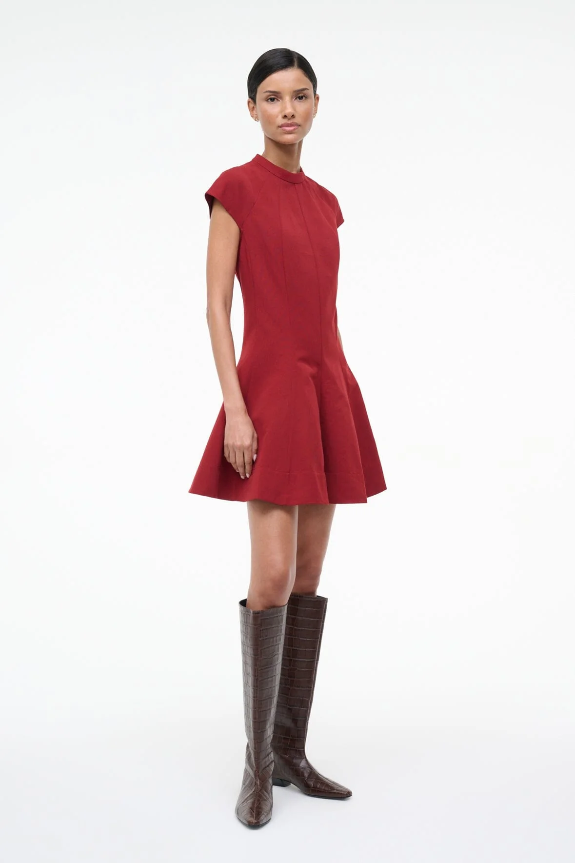 ELLIE DRESS | POMEGRANATE - Image 2