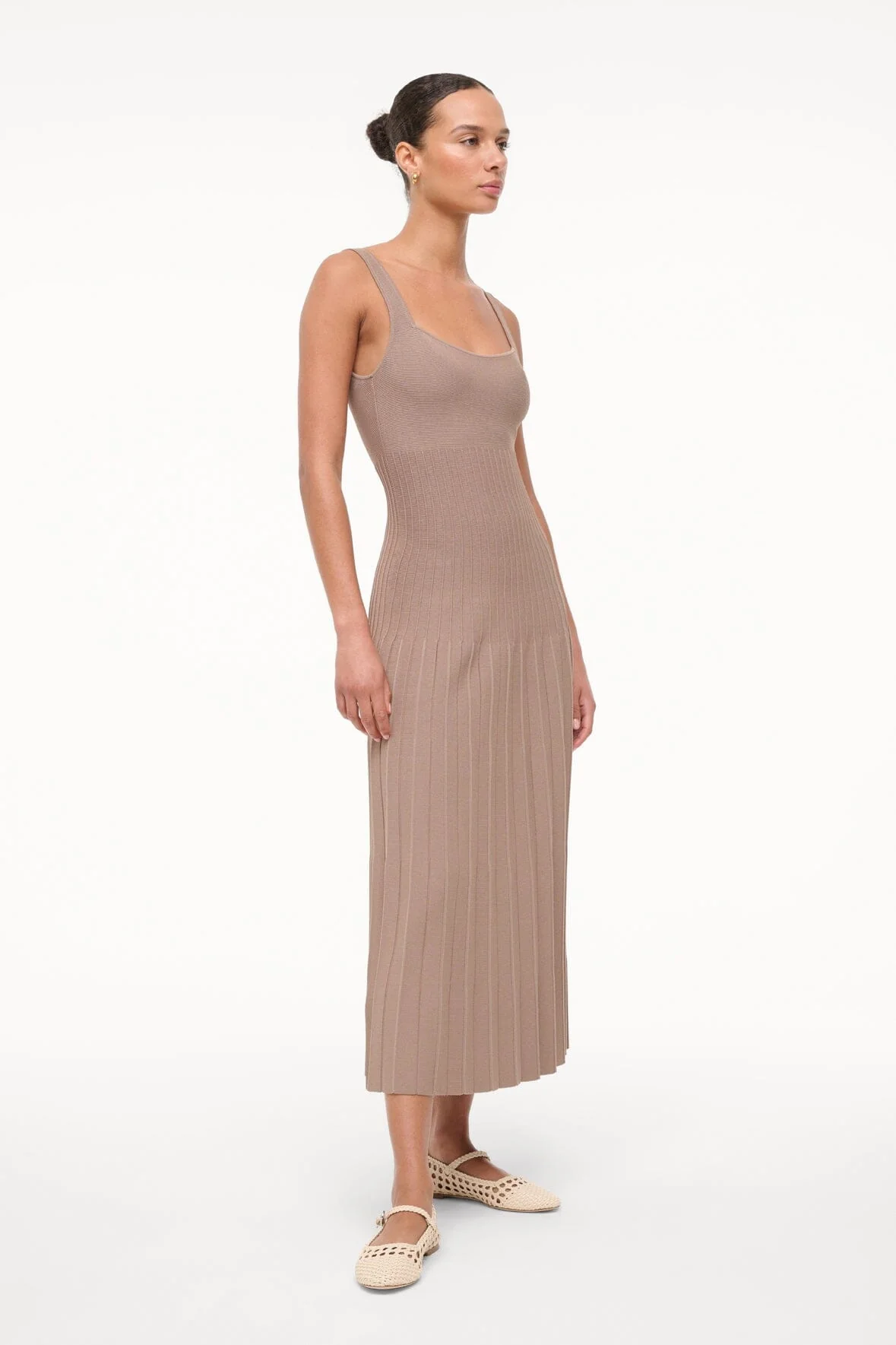 ELLISON DRESS | TAUPE - Image 2