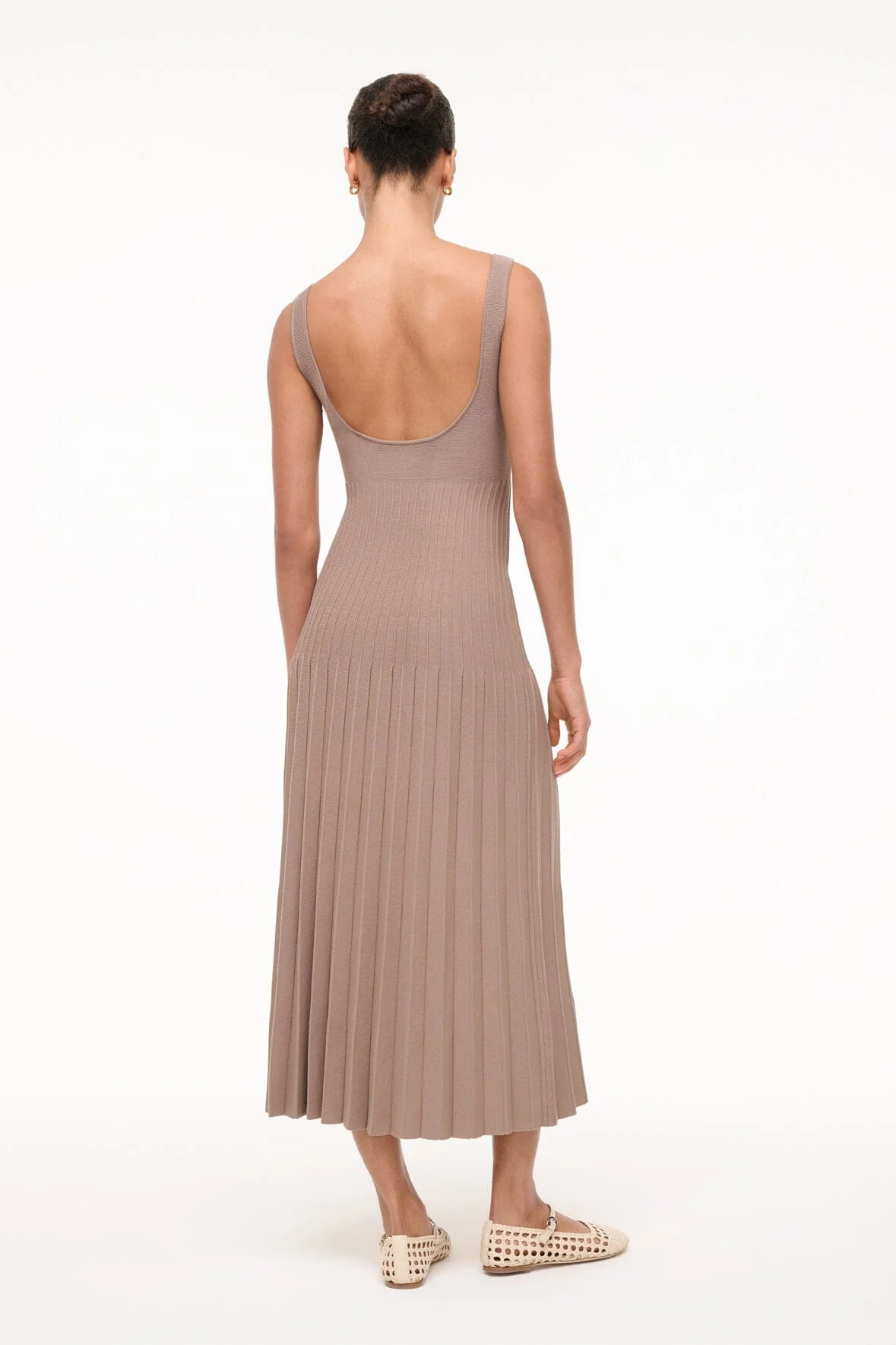 ELLISON DRESS | TAUPE - Image 3