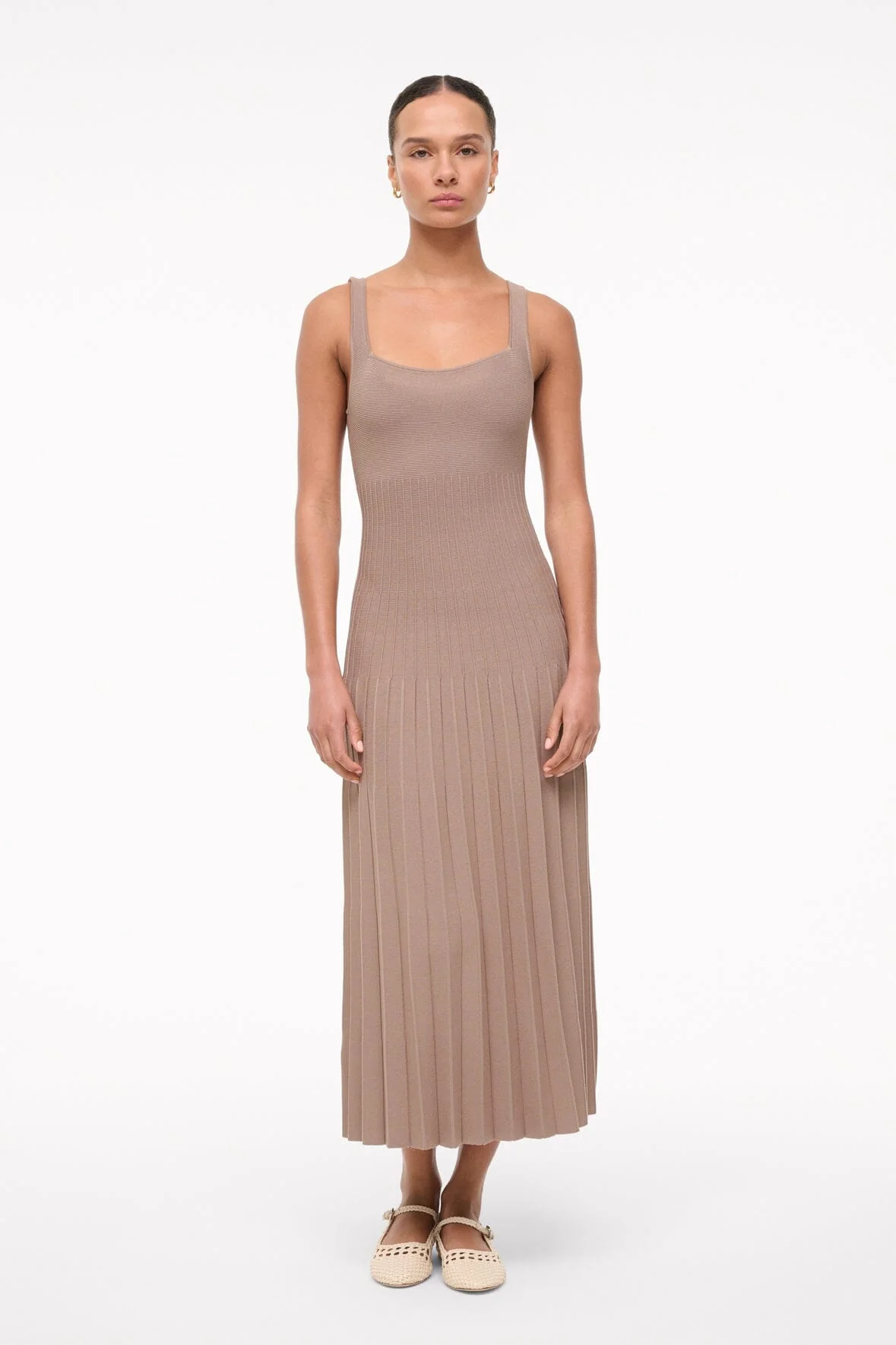 ELLISON DRESS | TAUPE - Image 5