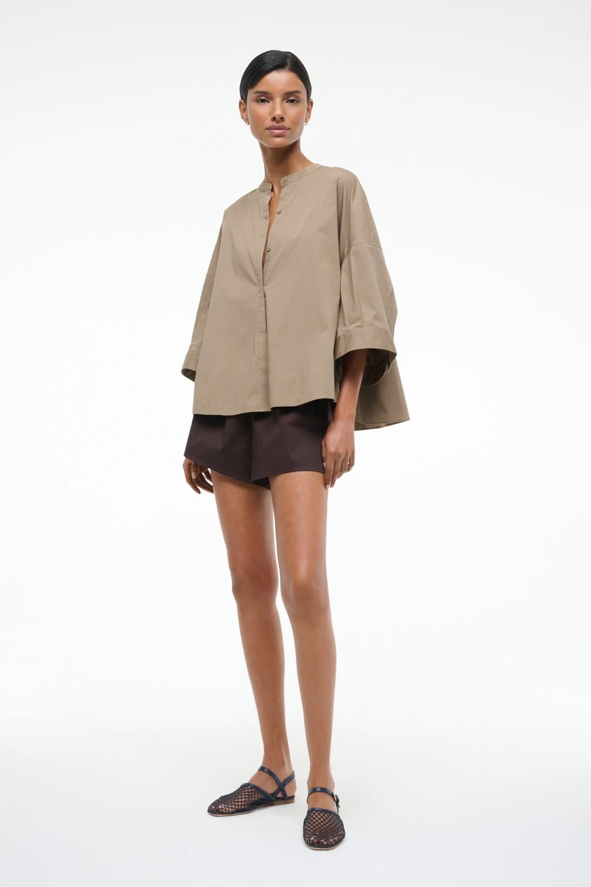 ENZO TOP | TAUPE