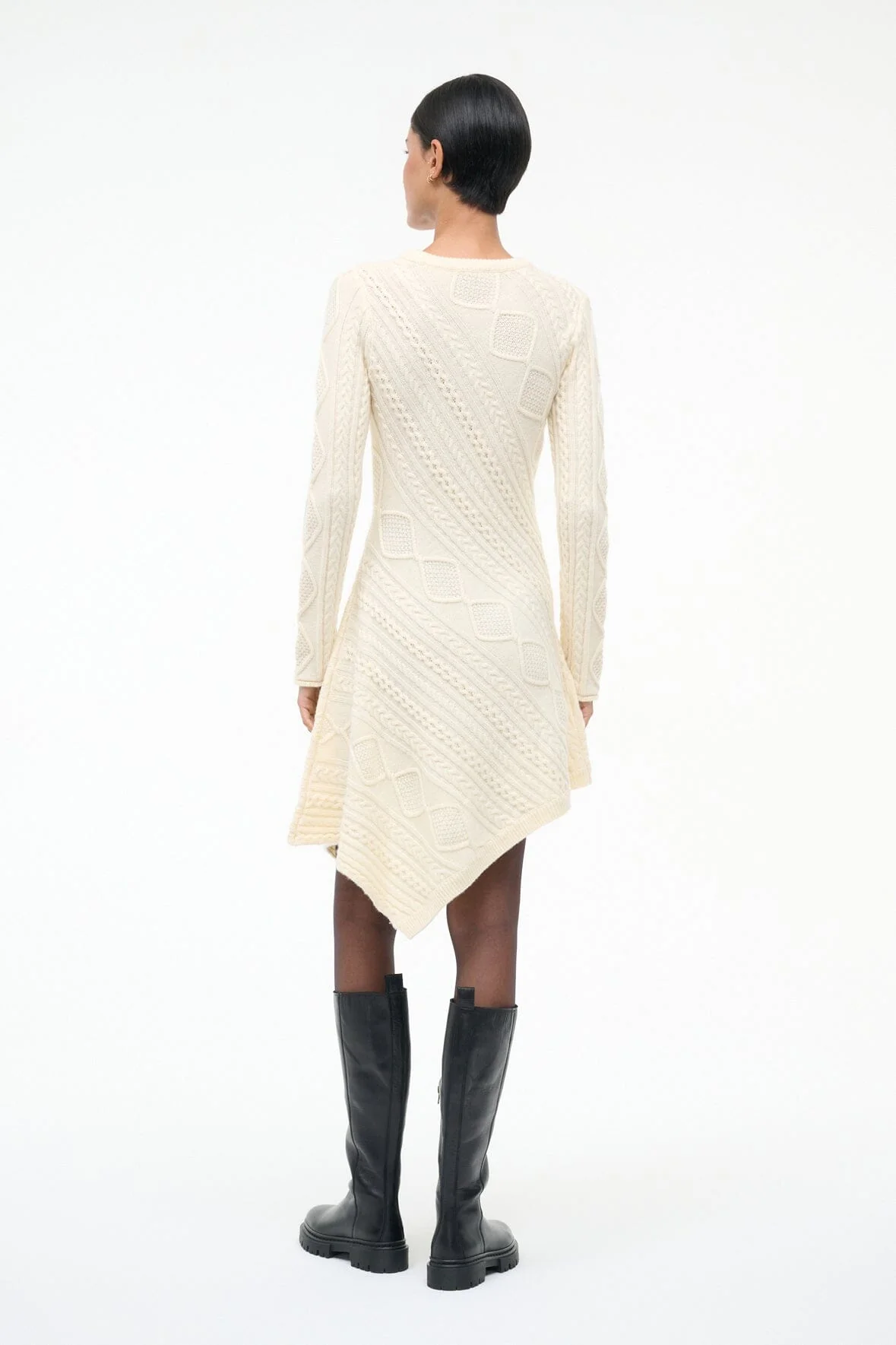EVA SWEATER DRESS | IVORY - Image 11