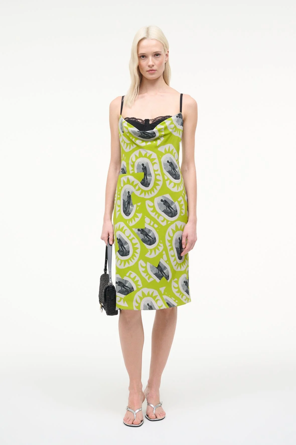 EVANGELINE DRESS | PADDLE OUT CHARTREUSE - Image 5